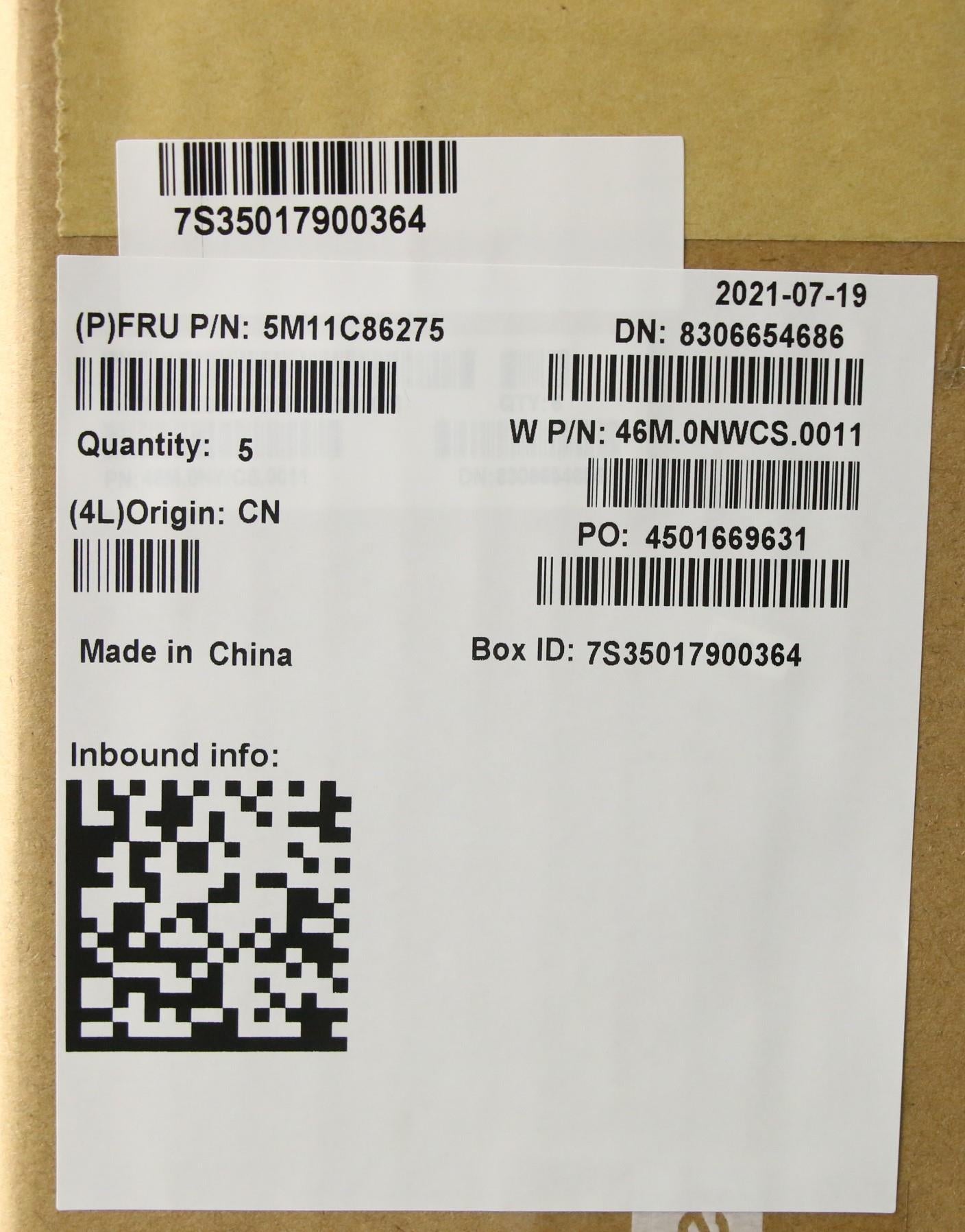Lenovo Mech_Asm Kb Bel W/Pt C Bk(W/Df - 5M11C86275