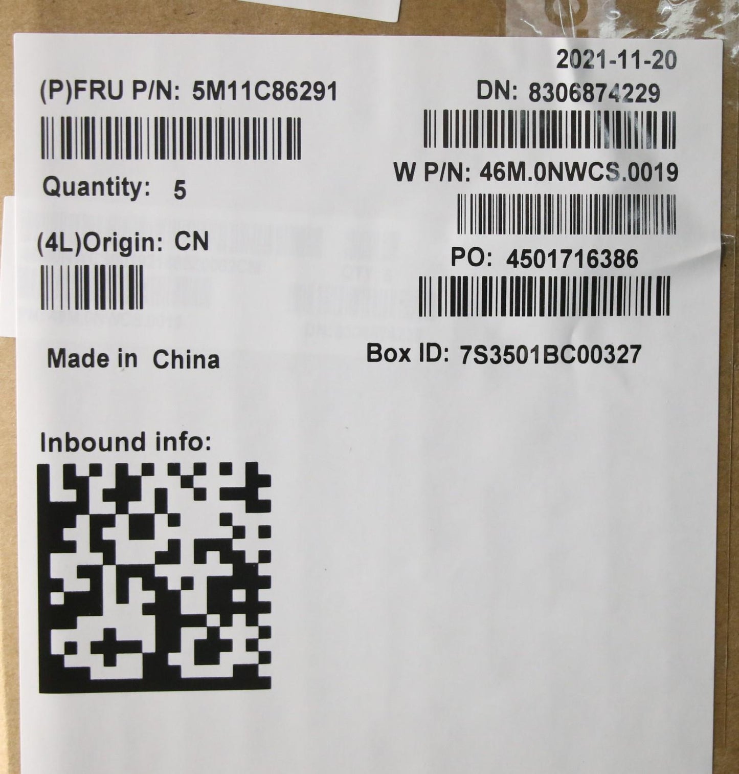 Lenovo Mech_Asm Kb Sws W/Pt C Bk(W/Df - 5M11C86291