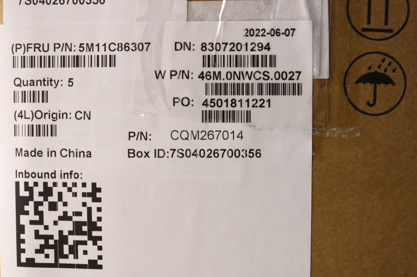 Lenovo Mech_Asm Kb Ara W/Pt C Bk(W/Df - 5M11C86307
