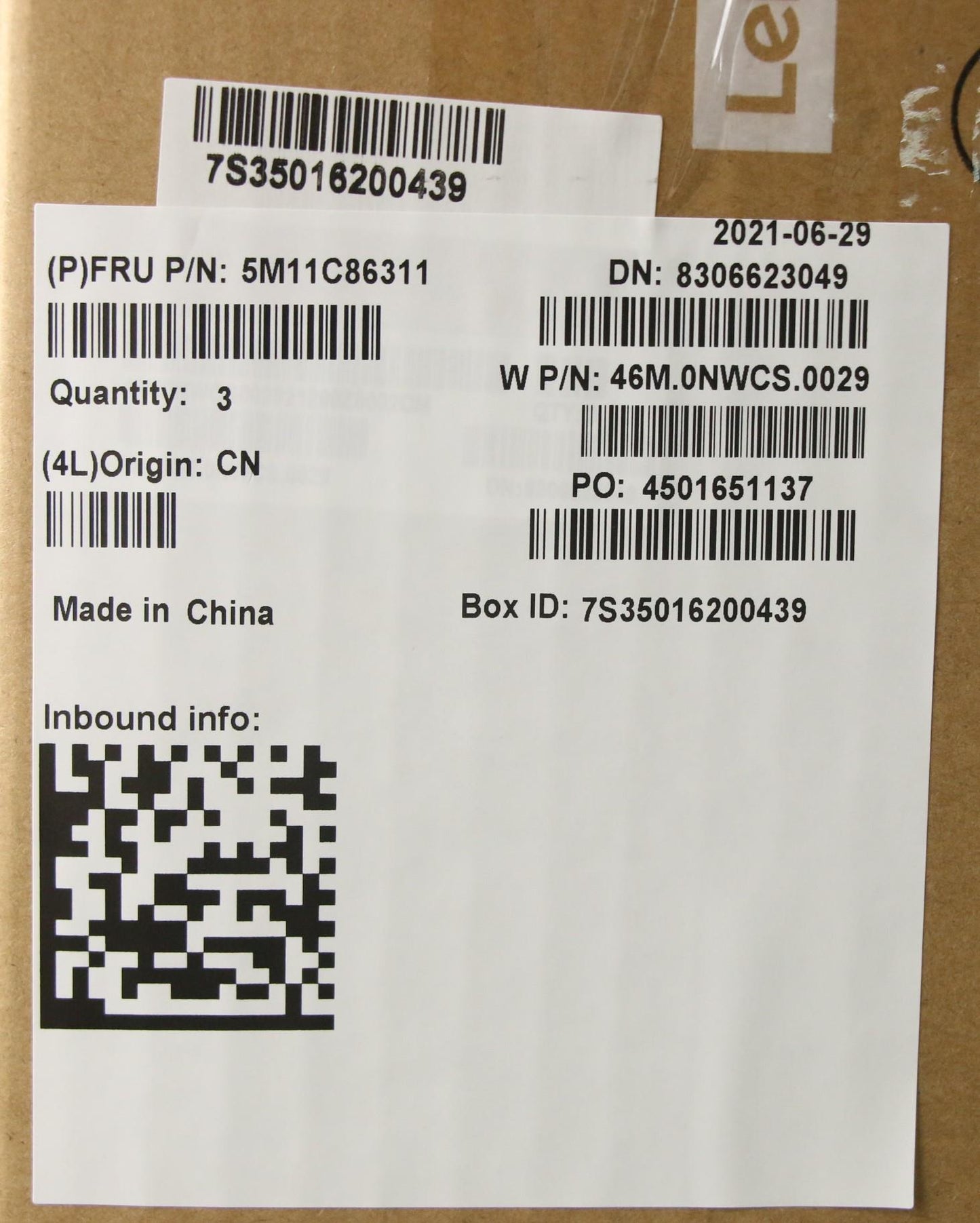 Lenovo Mech_Asm Kb Ita W/Pt C Bk(W/Df - 5M11C86311