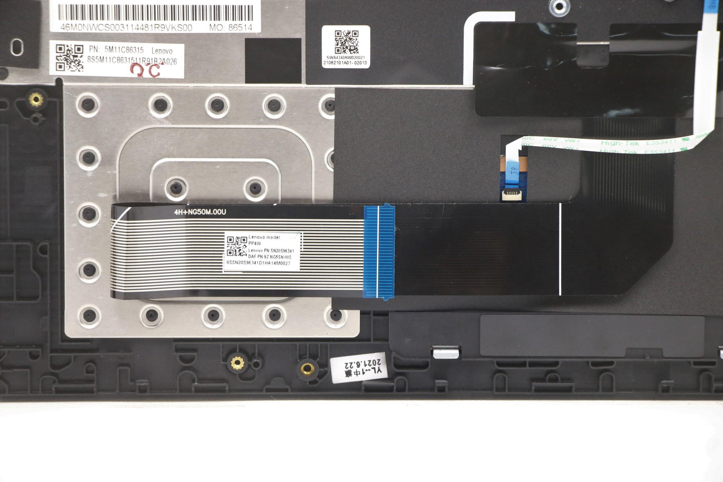 Lenovo Mech_Asm Kb Spa W/Pt C Bk(W/Df - 5M11C86315