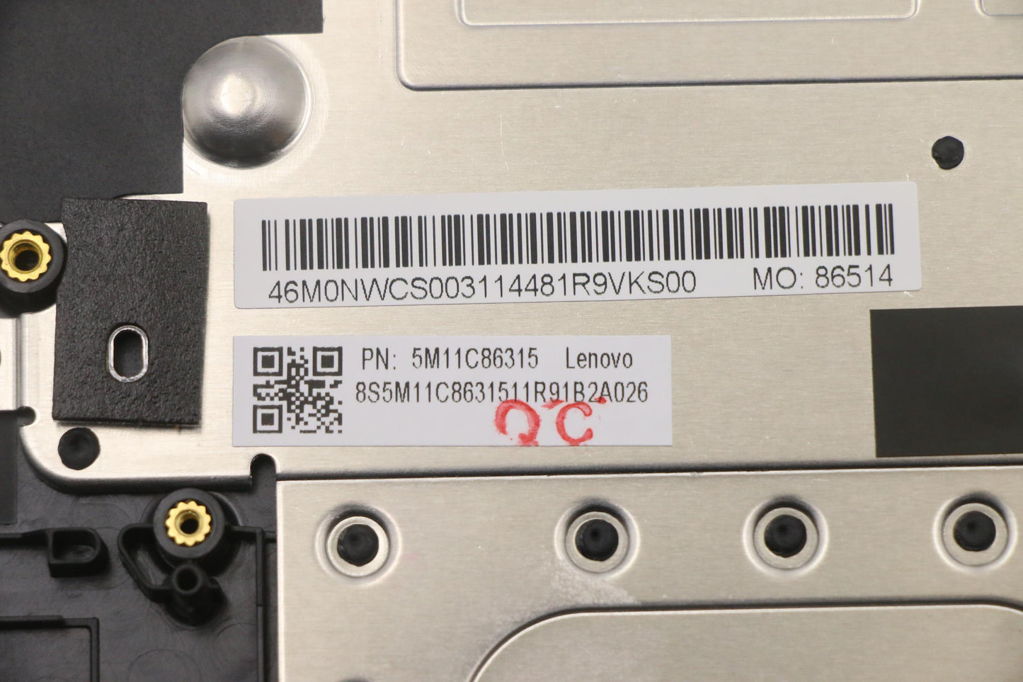 Lenovo Mech_Asm Kb Spa W/Pt C Bk(W/Df - 5M11C86315