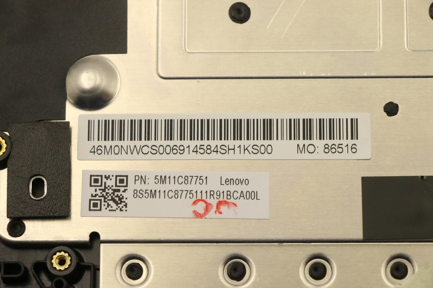 Lenovo Mech_Asm Bkltkb Uke W/Pt C Bk( - 5M11C87751