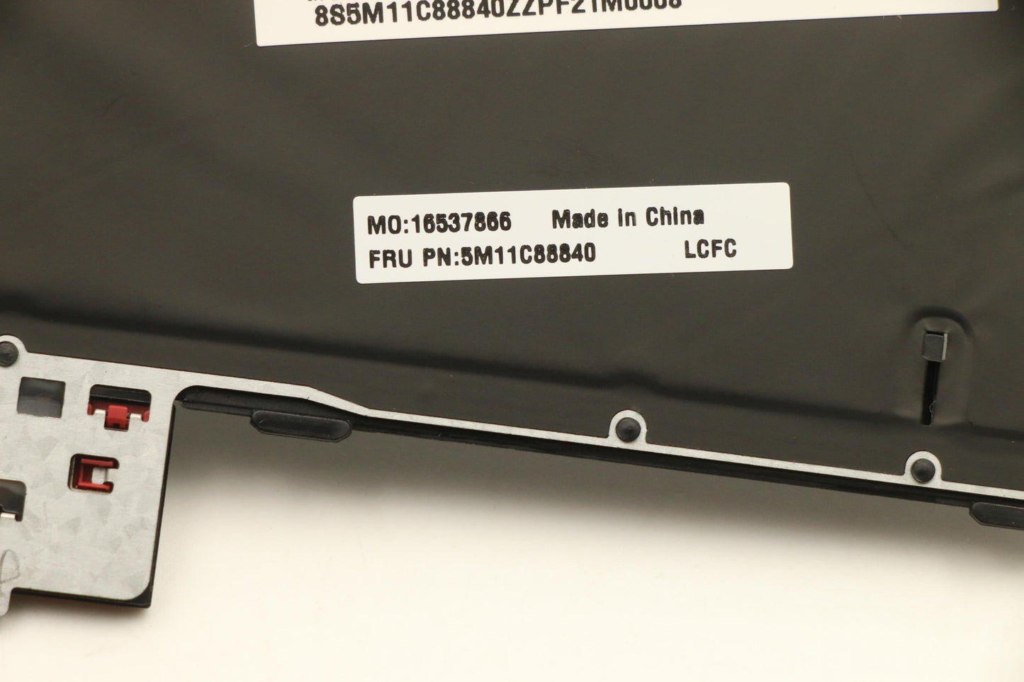 Lenovo Mech_Asm Kbd 058 Fra Bklt (Chi - 5M11C88840