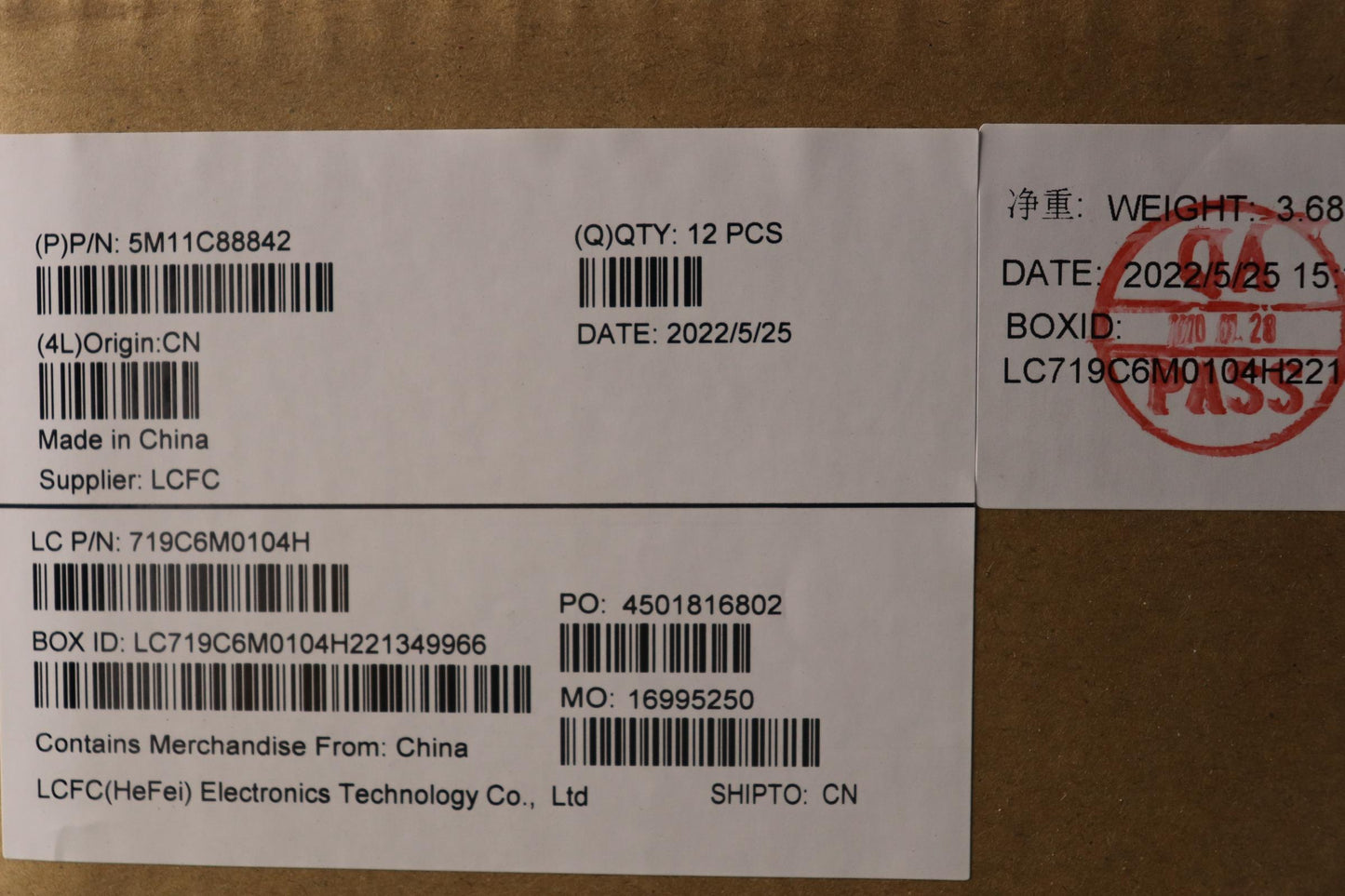 Lenovo Mech_Asm Kbd 058 Fra Bklt (Tra - 5M11C88842