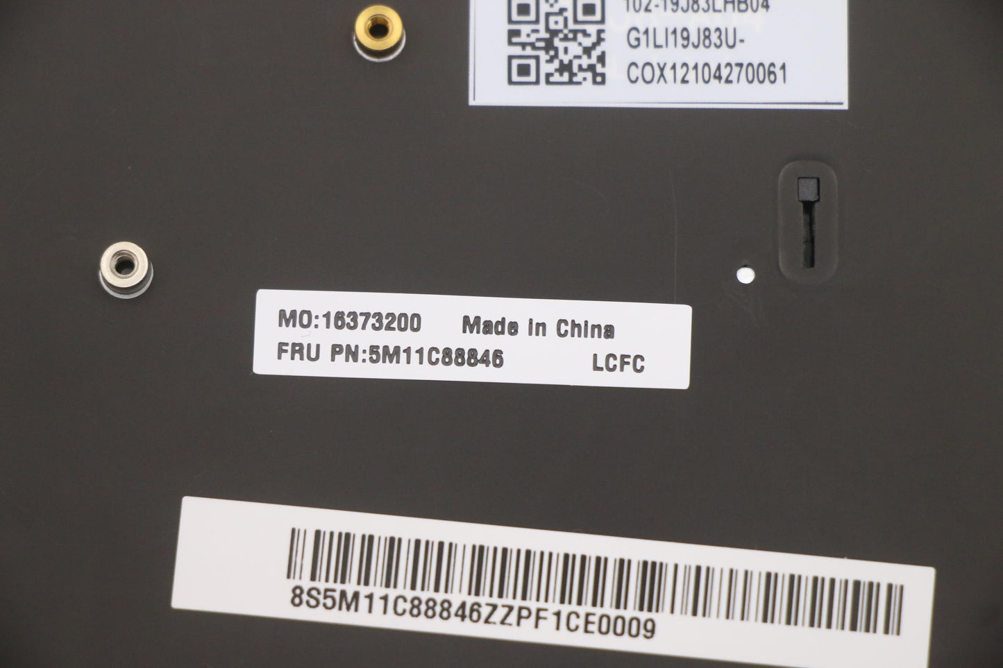 Lenovo Mech_Asm Kbd Ara Bklt (Chi) Bl - 5M11C88846