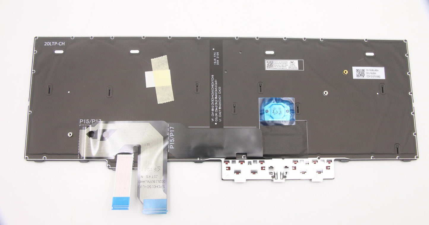 Lenovo Mech_Asm Kbd Bel Bklt (Chi) Bl - 5M11C88849