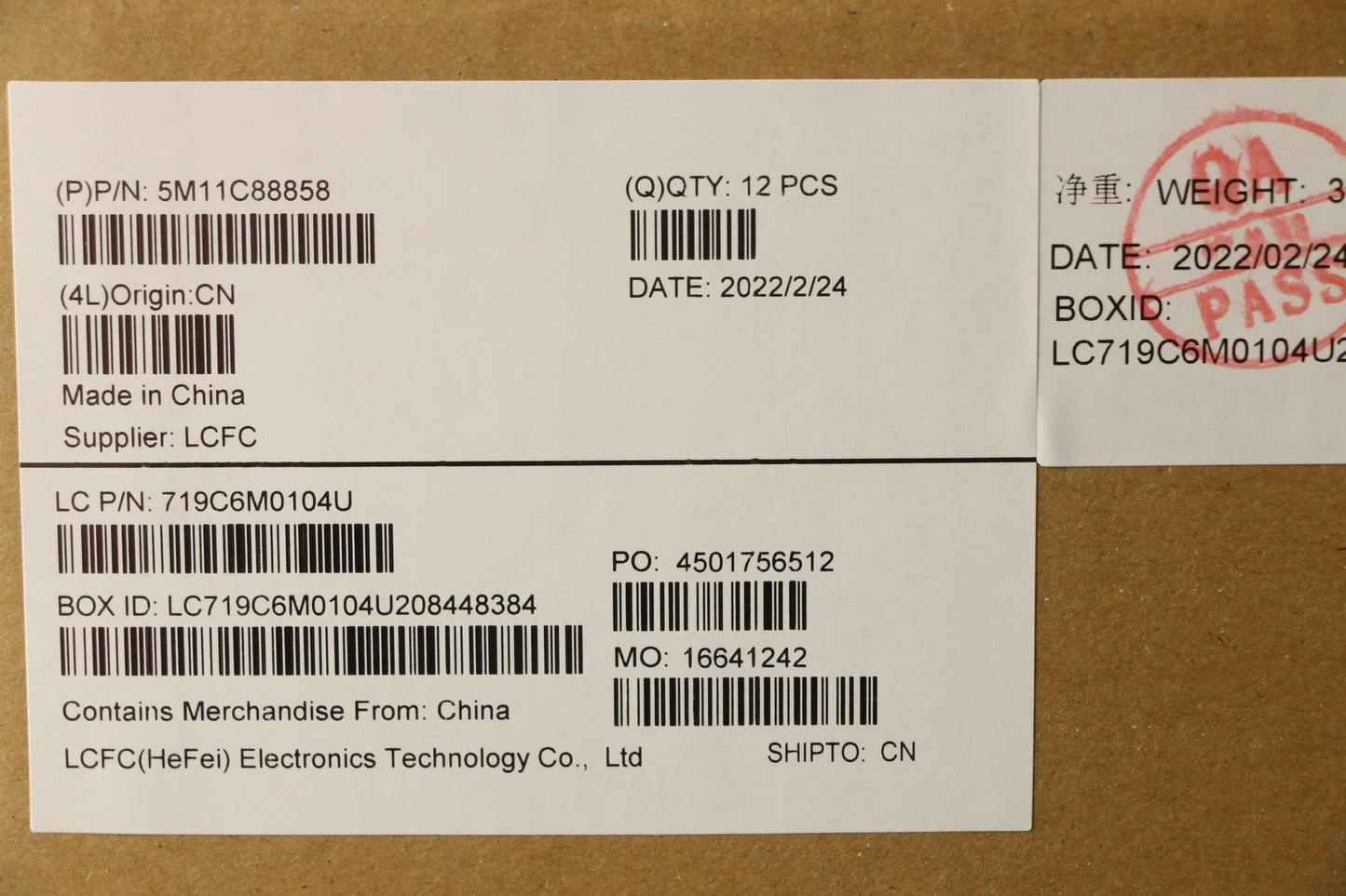 Lenovo Mech_Asm Kbd Spa Bklt (Chi) Bl - 5M11C88858
