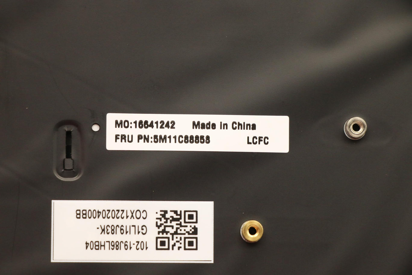 Lenovo Mech_Asm Kbd Spa Bklt (Chi) Bl - 5M11C88858