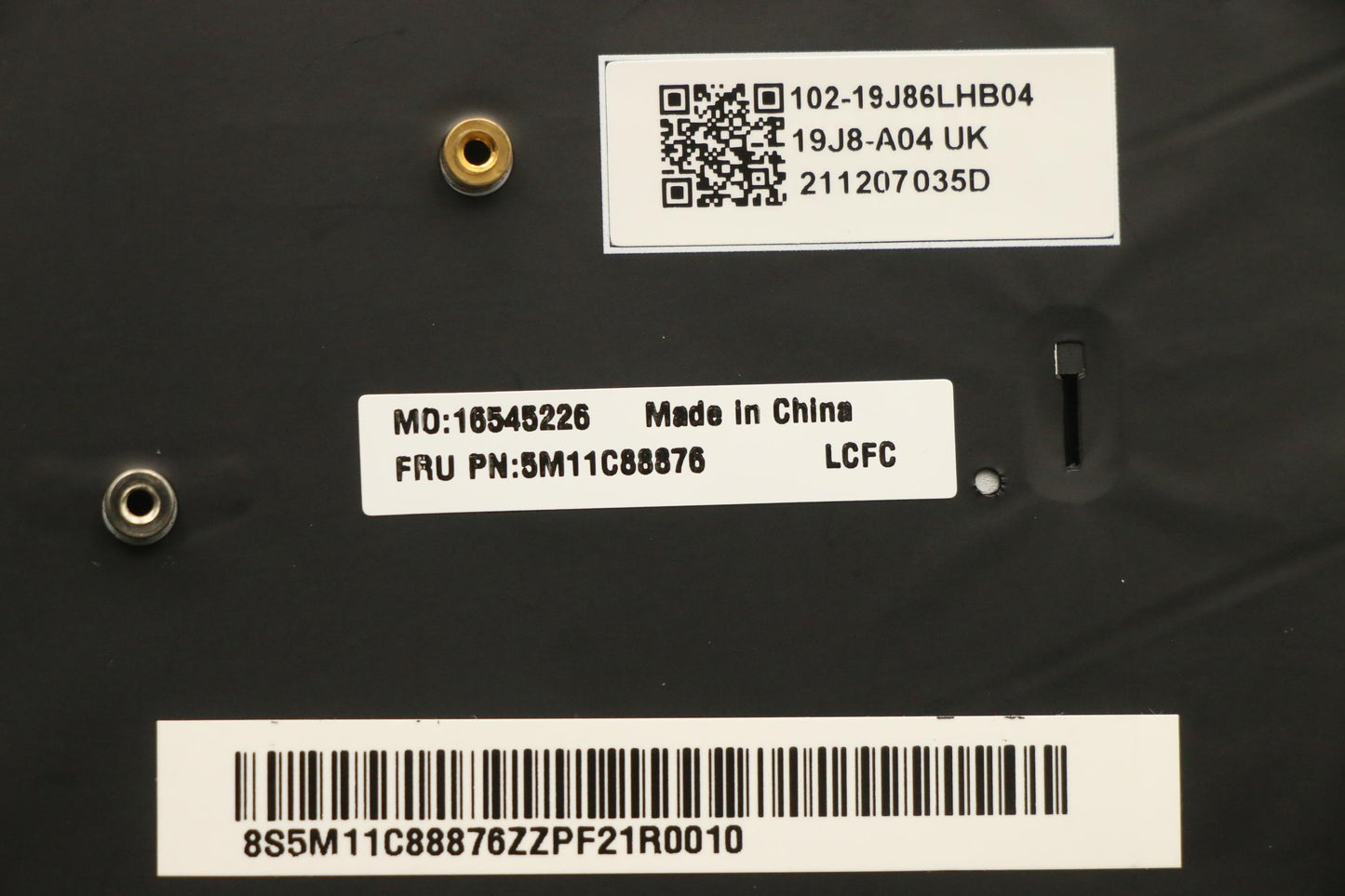 Lenovo Mech_Asm Kbd Ita Bklt (Chi) Bl - 5M11C88876