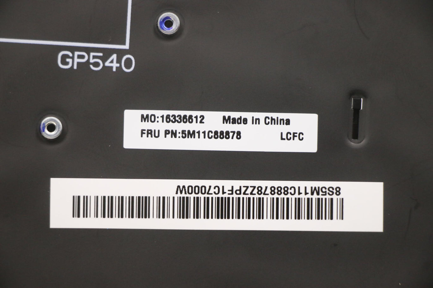 Lenovo Mech_Asm Kbd Ita Bklt (Tra) Bl - 5M11C88878
