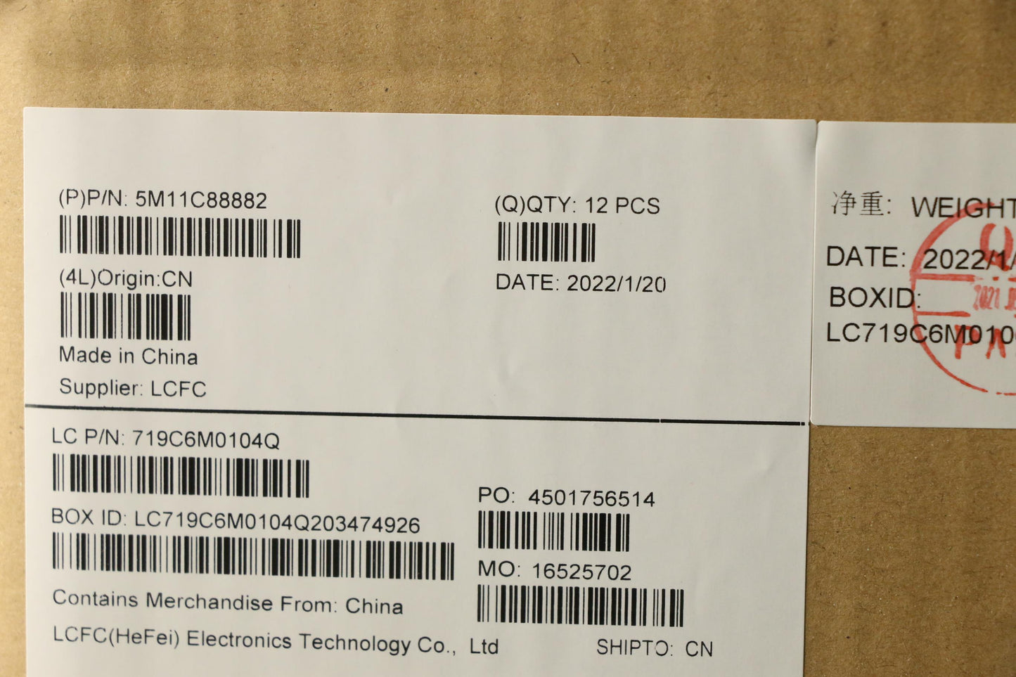 Lenovo Mech_Asm Kbd Por Bklt (Chi) Bl - 5M11C88882