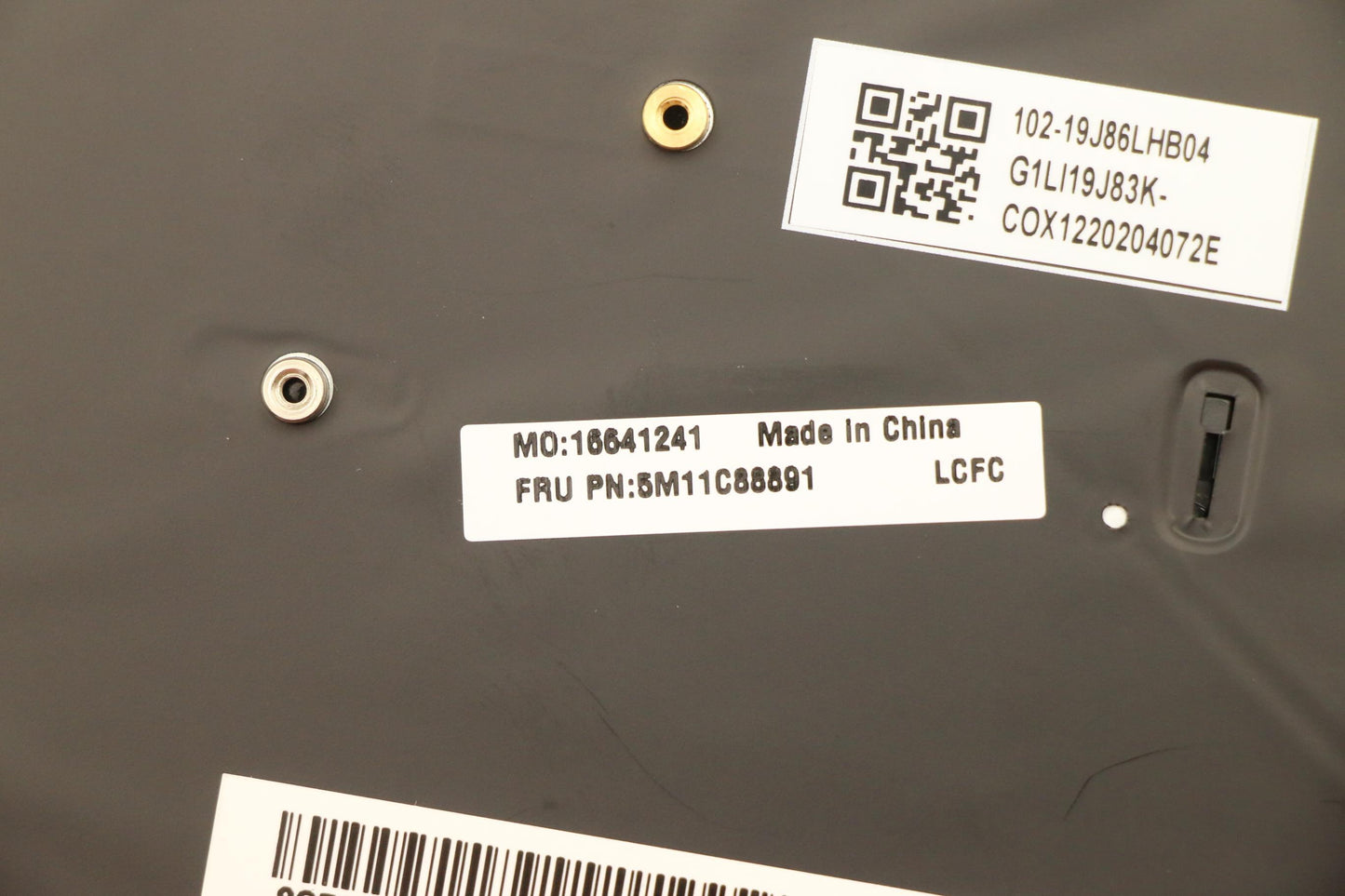 Lenovo Mech_Asm Kbd Swe/Fin Bklt (Chi - 5M11C88891