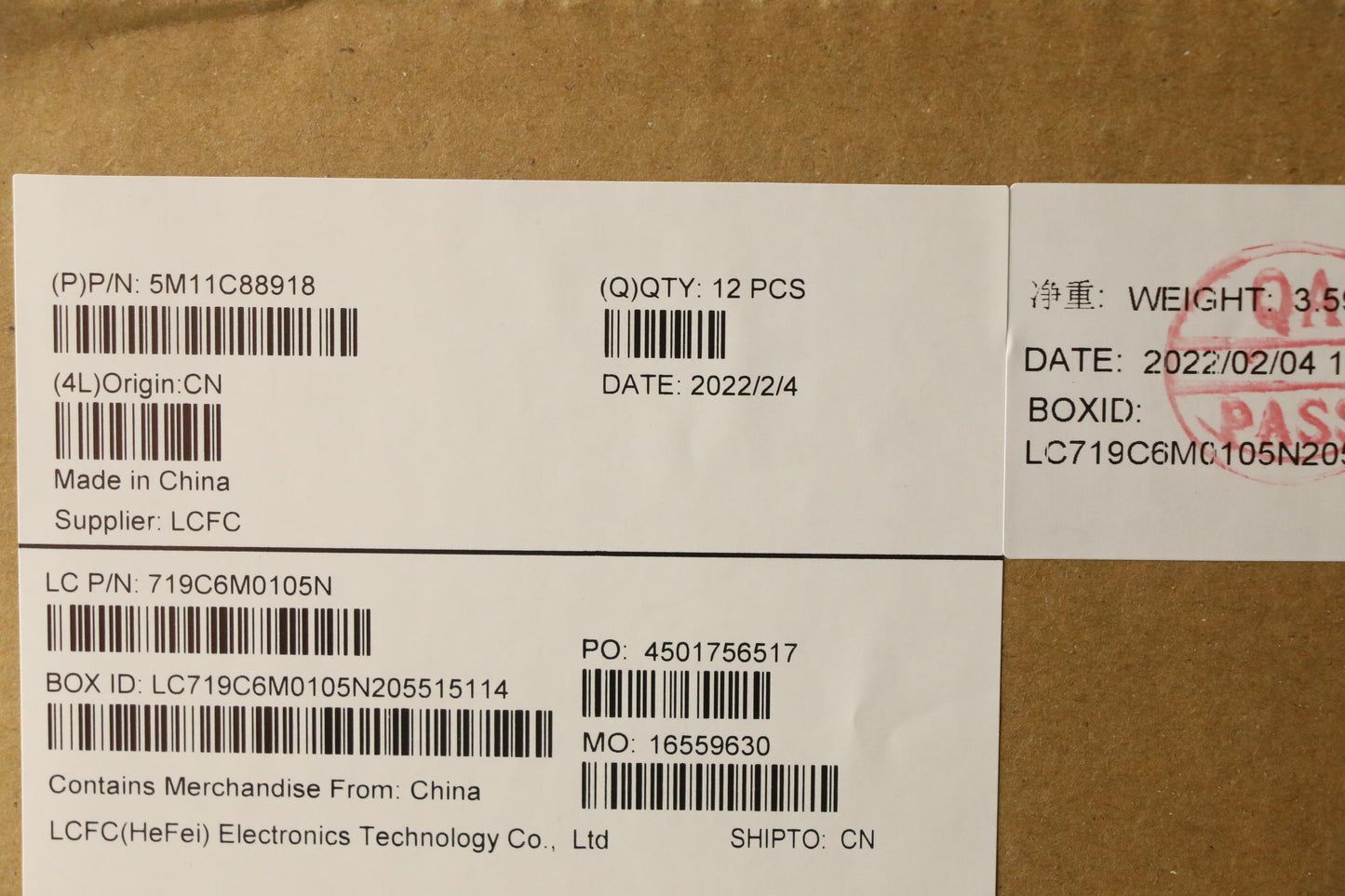 Lenovo Mech_Asm Kbd Thai Bklt (Chi) B - 5M11C88918