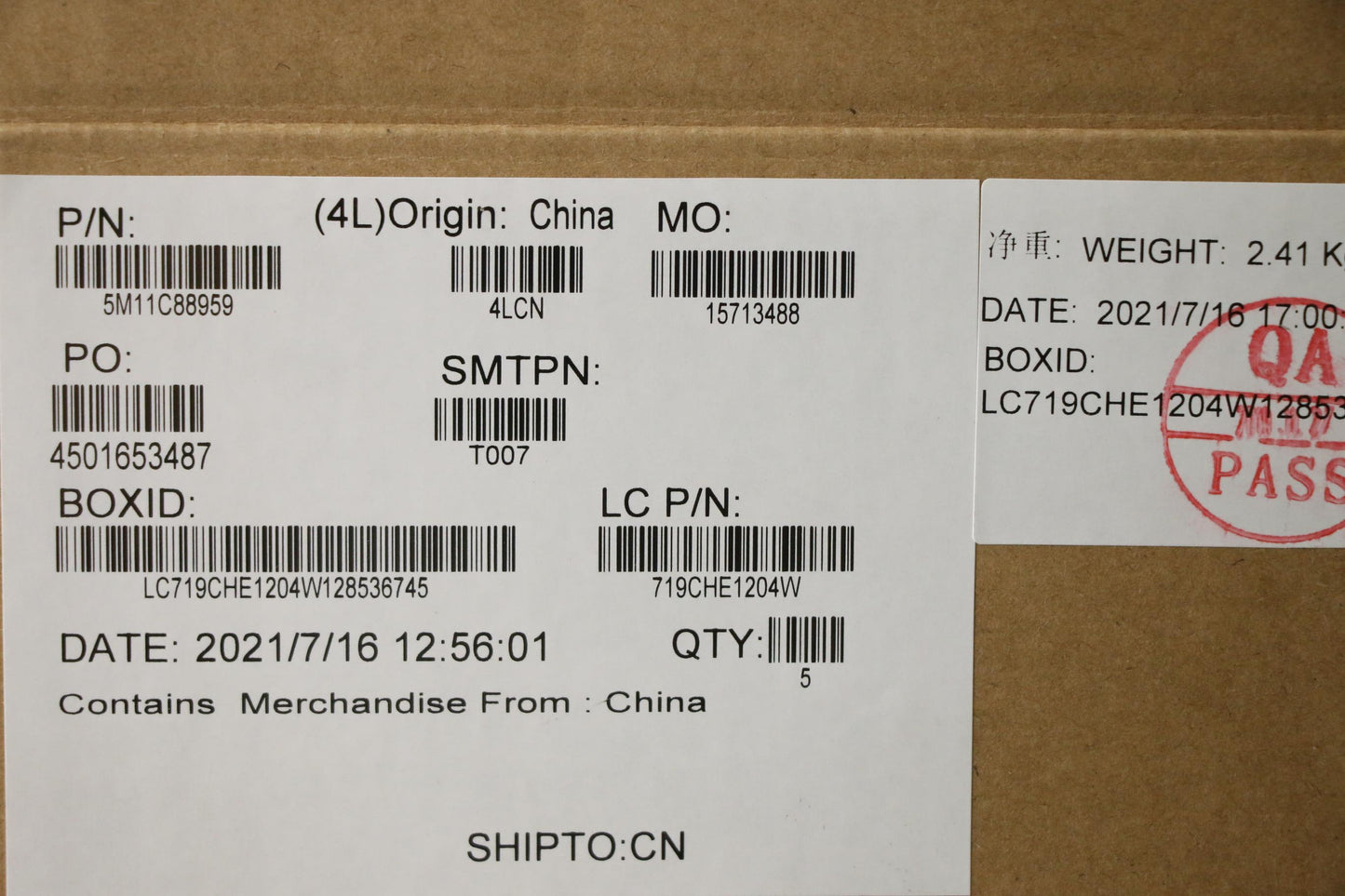 Lenovo Mech_Asm Fru Kbd W/C Cov Fra T - 5M11C88959