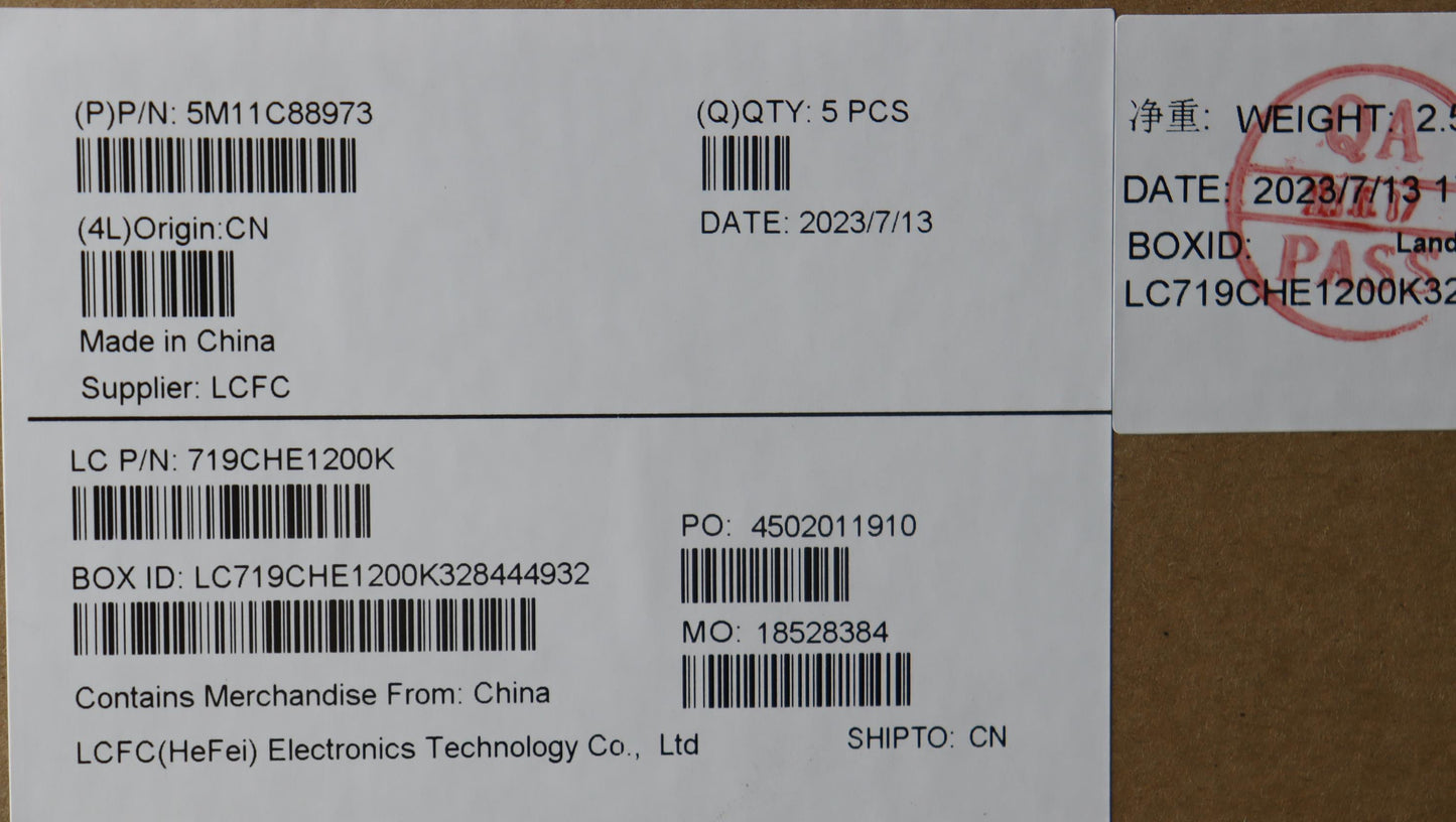 Lenovo Mech_Asm Fru Kbd W/C Cov Sws D - 5M11C88973