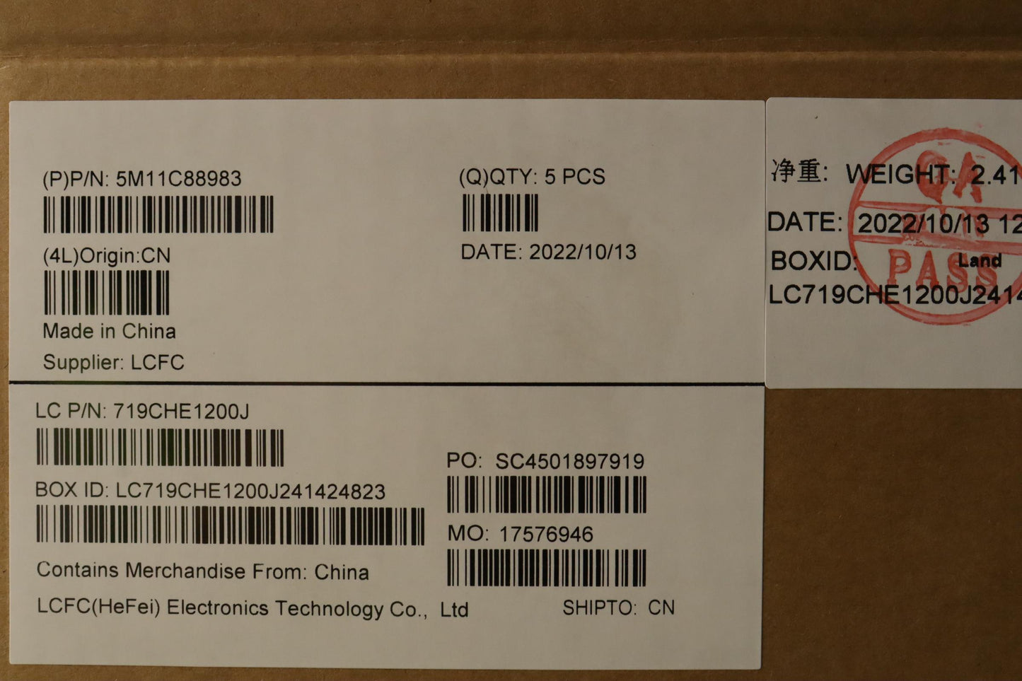 Lenovo Mech_Asm Fru Kbd W/C Cov La Sp - 5M11C88983