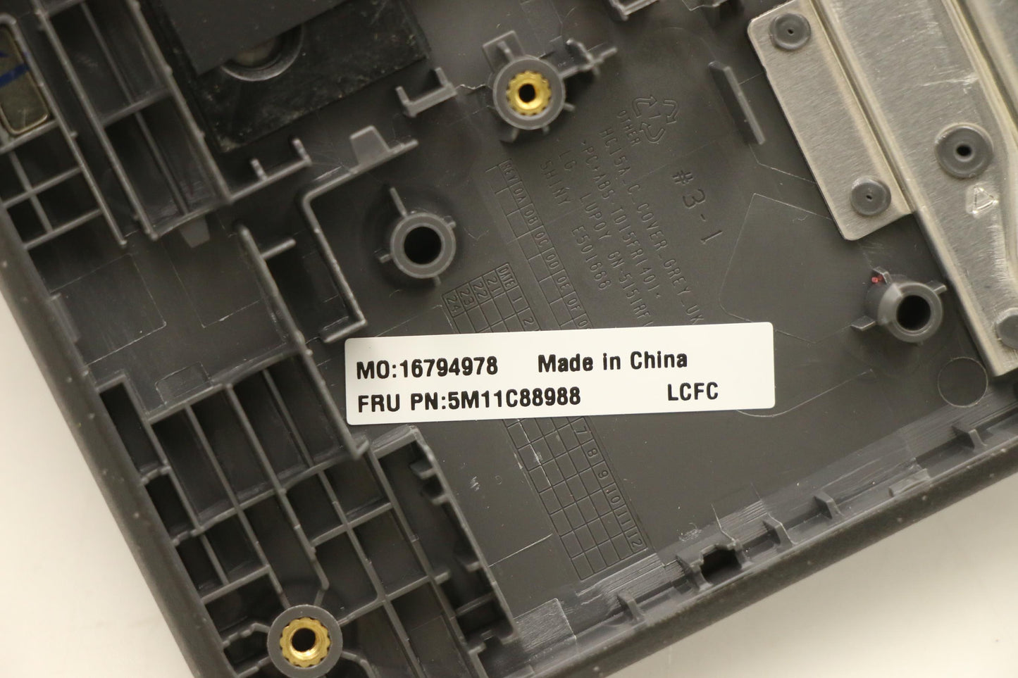 Lenovo Mech_Asm Fru Kbd W/C Cov Bel C - 5M11C88988