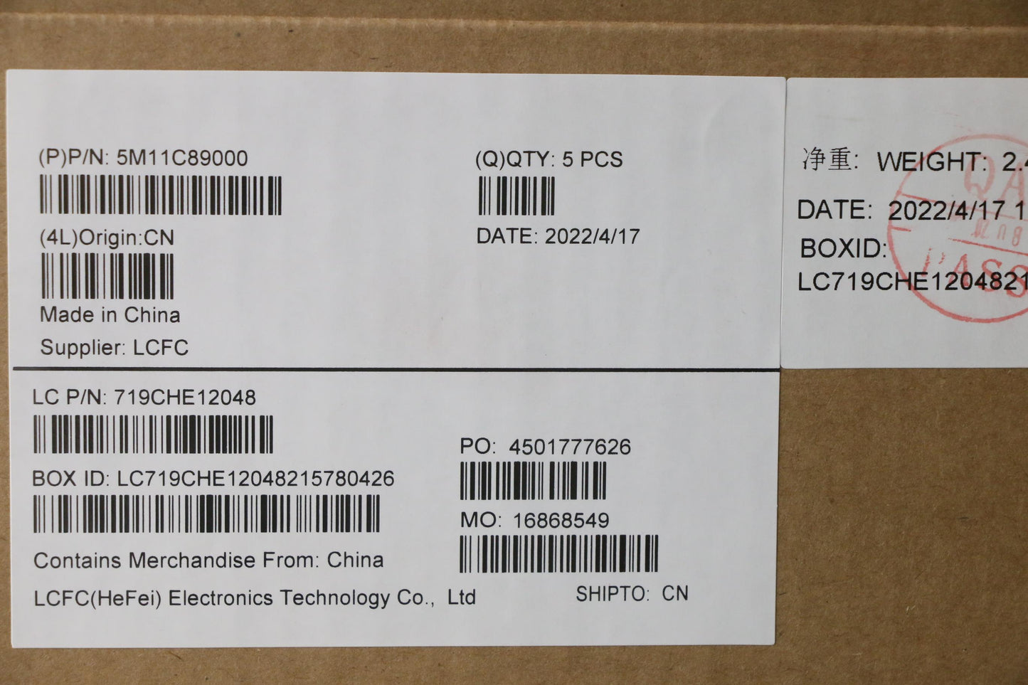 Lenovo Mech_Asm Fru Kbd W/C Cov Cze C - 5M11C89000