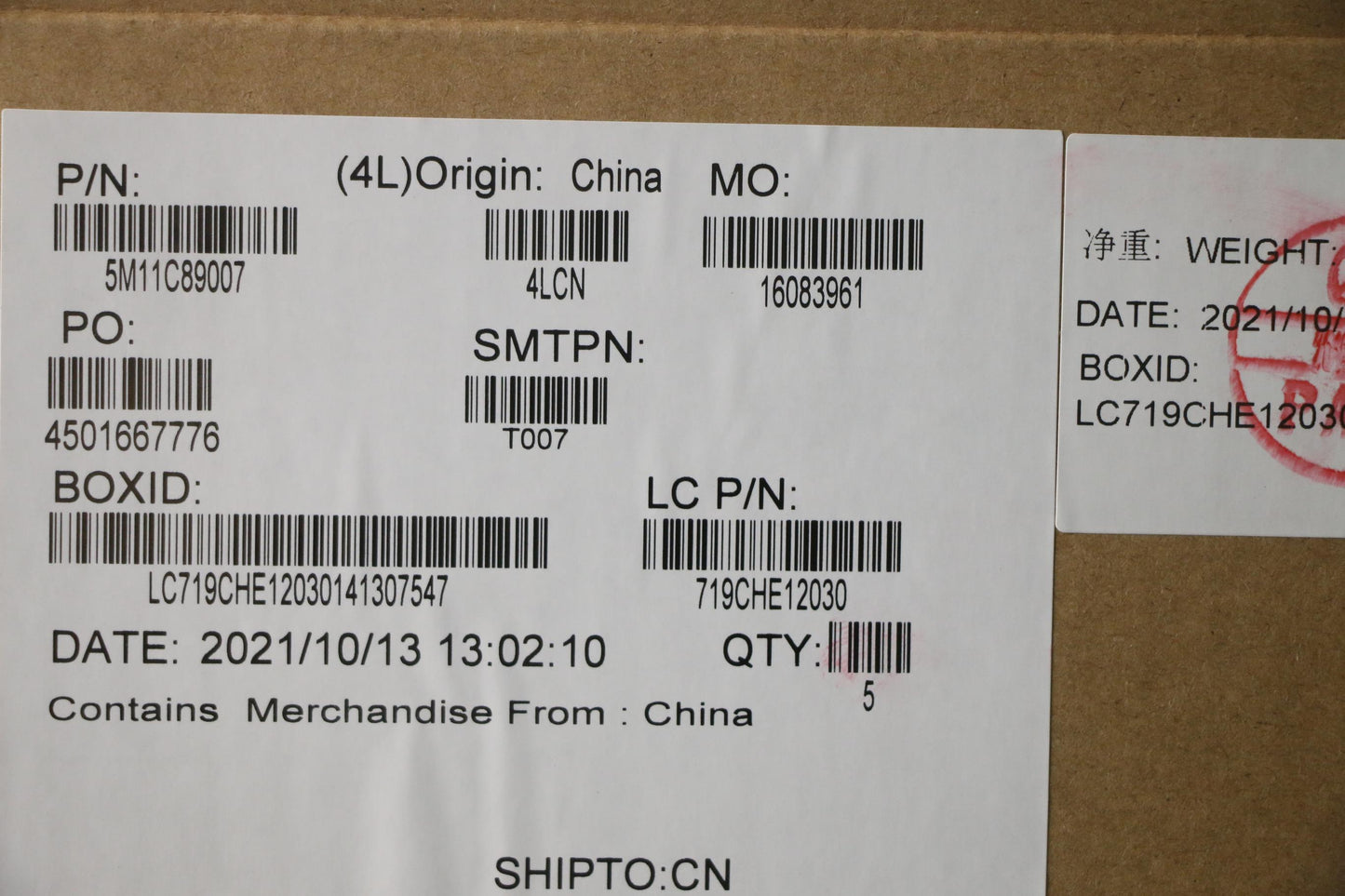 Lenovo Mech_Asm Fru Kbd W/C Cov Ara T - 5M11C89007