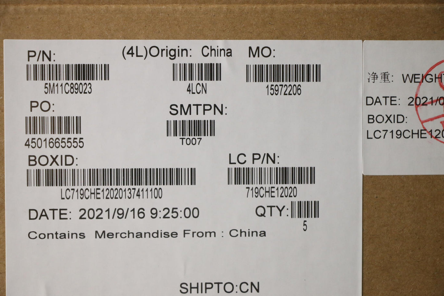 Lenovo Mech_Asm Fru Kbd W/C Cov Por T - 5M11C89023
