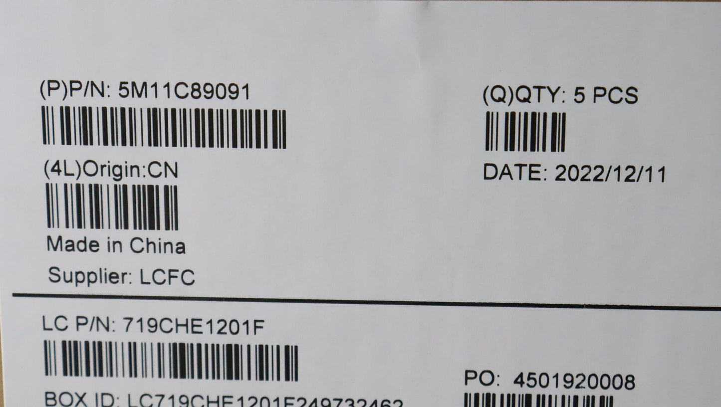 Lenovo Mech_Asm Fru Kbd W/C Cov Ara D - 5M11C89091