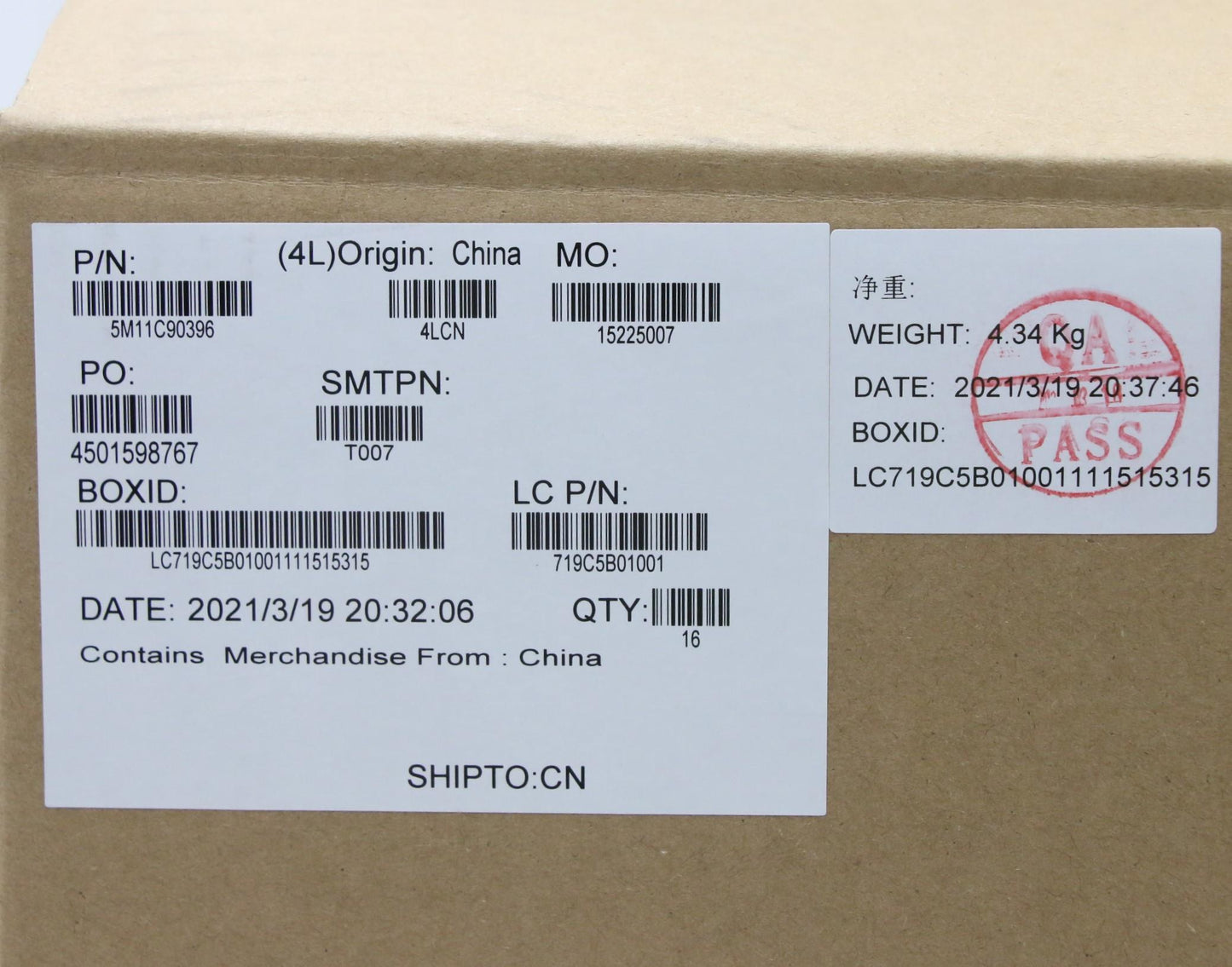 Lenovo Base Cover, WLAN, Aluminum - 5M11C90396