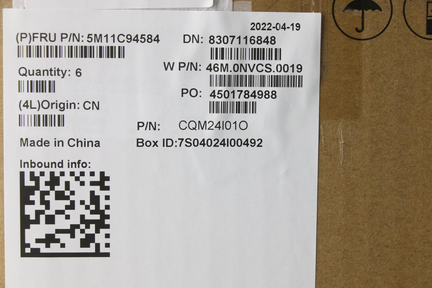 Lenovo Mech_Asm Fr Asm Kyb Eueng Cccp - 5M11C94584