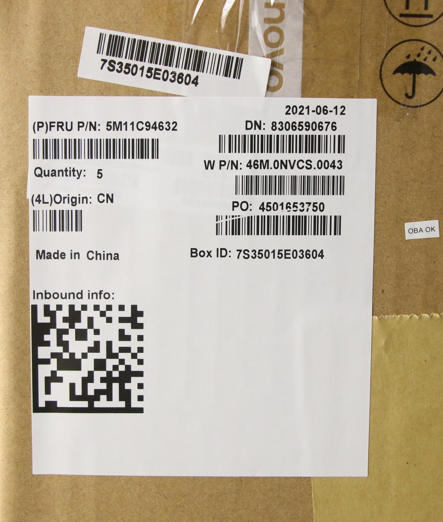 Lenovo Mech_Asm Fr Asm Kyb Eng Cccp,N - 5M11C94632
