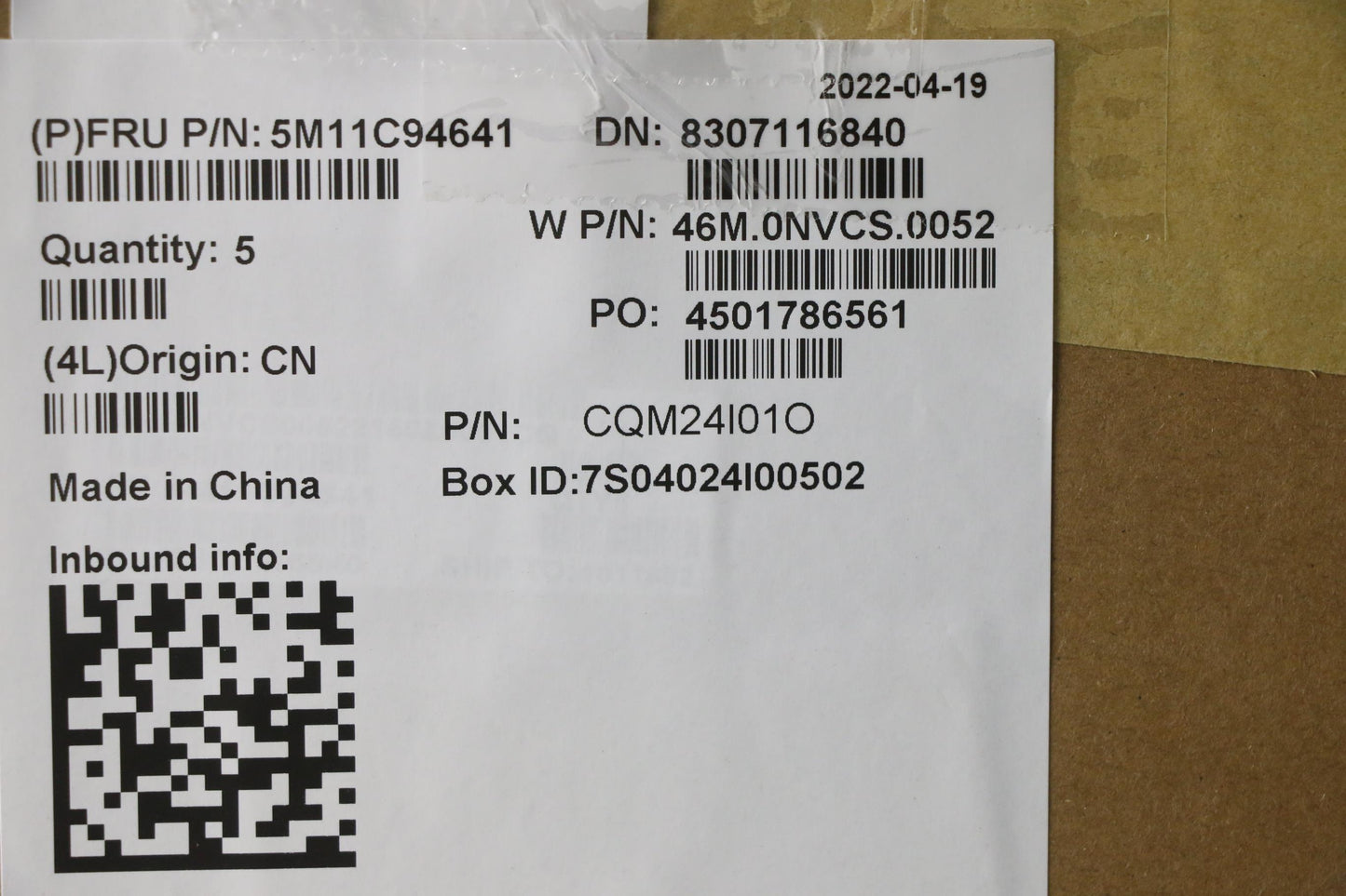 Lenovo Mech_Asm Fr Asm Kyb Bul Cccp,N - 5M11C94641