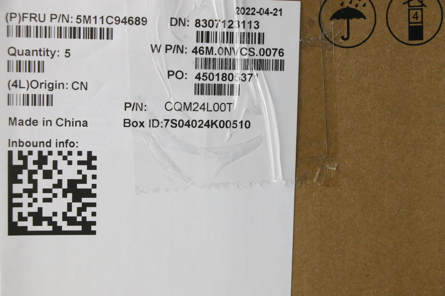 Lenovo Mech_Asm Fru Asm Kyb Ger Cccp - 5M11C94689