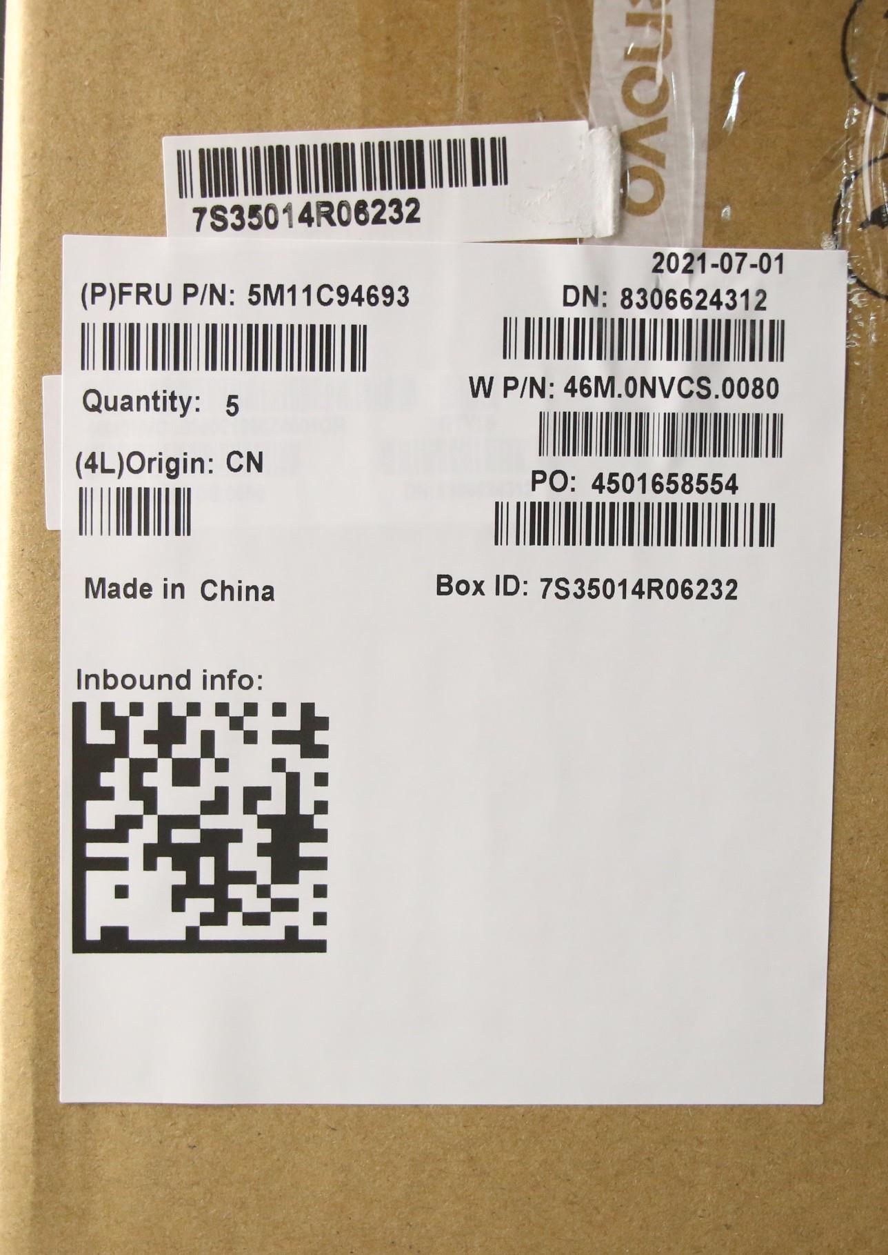 Lenovo Mech_Asm Fru Asm Kyb Uke Cccp - 5M11C94693