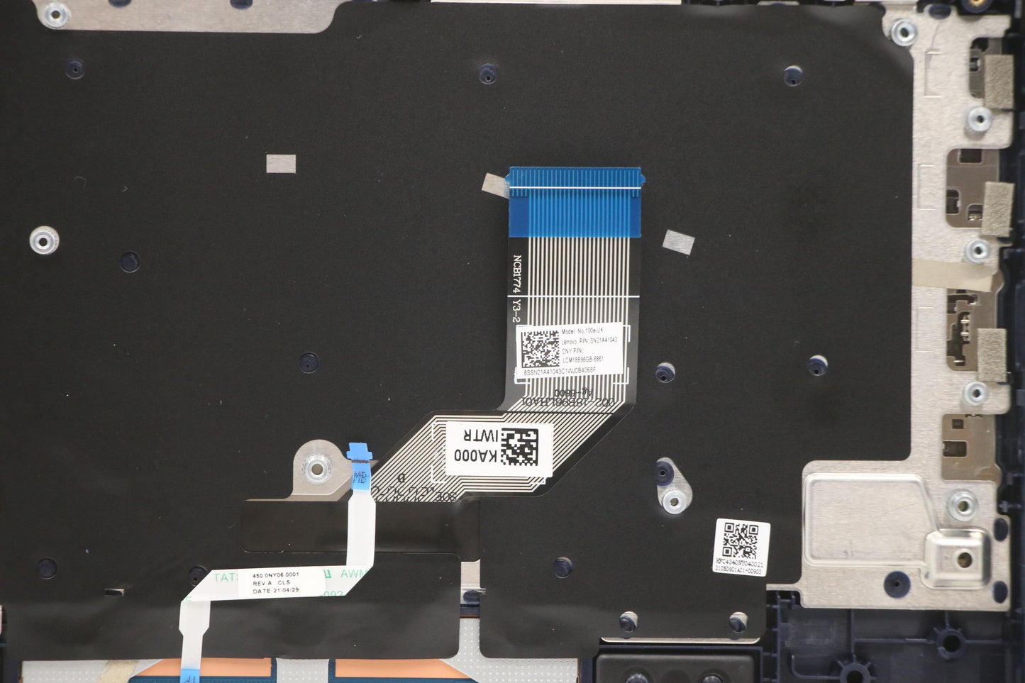 Lenovo Mech_Asm Fru Asm Kyb Uke Cccp - 5M11C94693