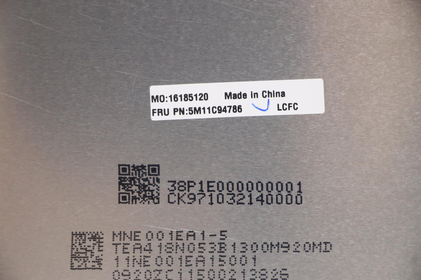 Lenovo Mech_Asm Fru 14 Uhd,Ips,Nt,Fcc - 5M11C94786