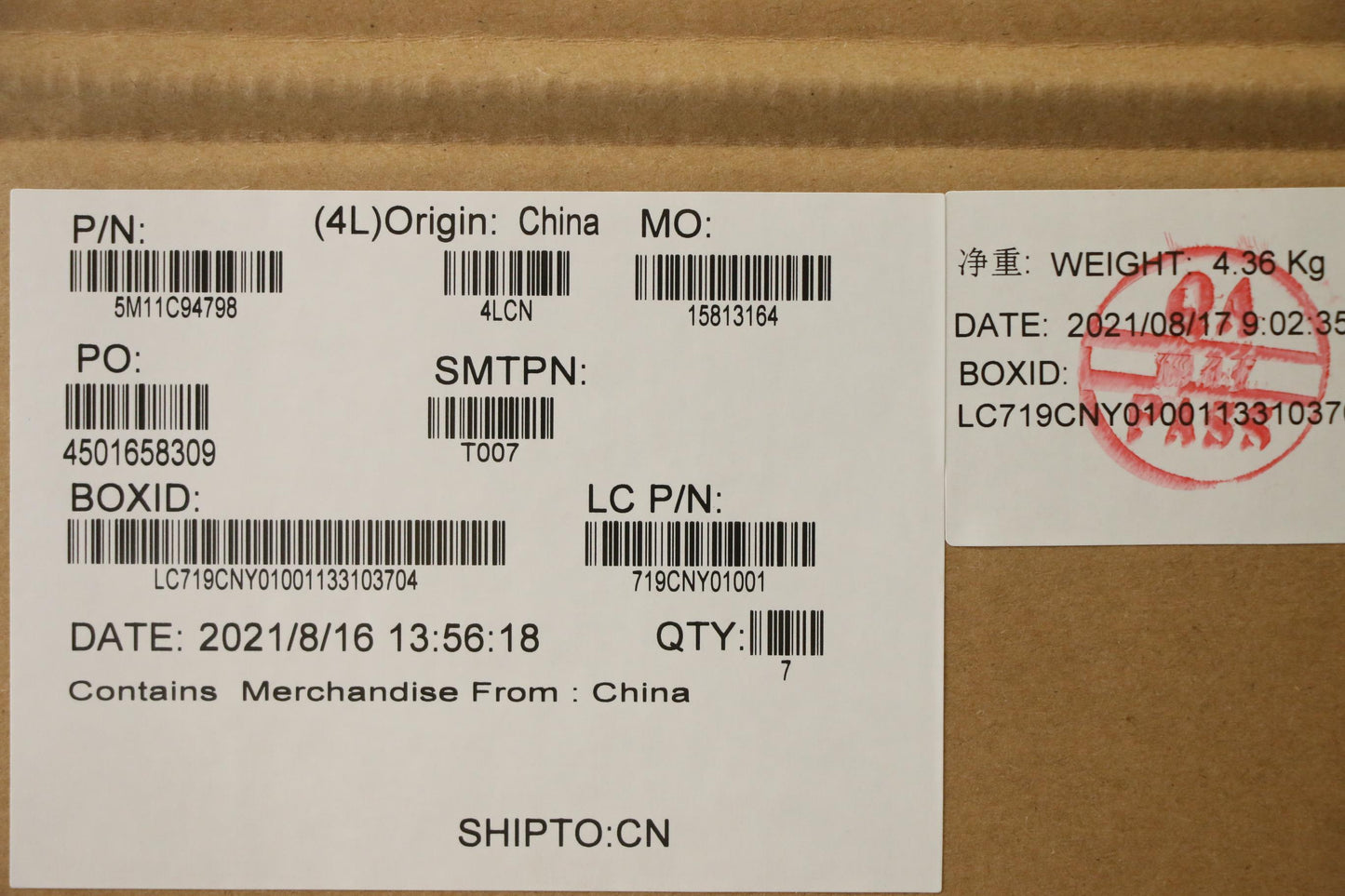 Lenovo - Mechanical Assemblies, C COVER ASSY with Touchpad, Mylar, Screws - 5M11C94798