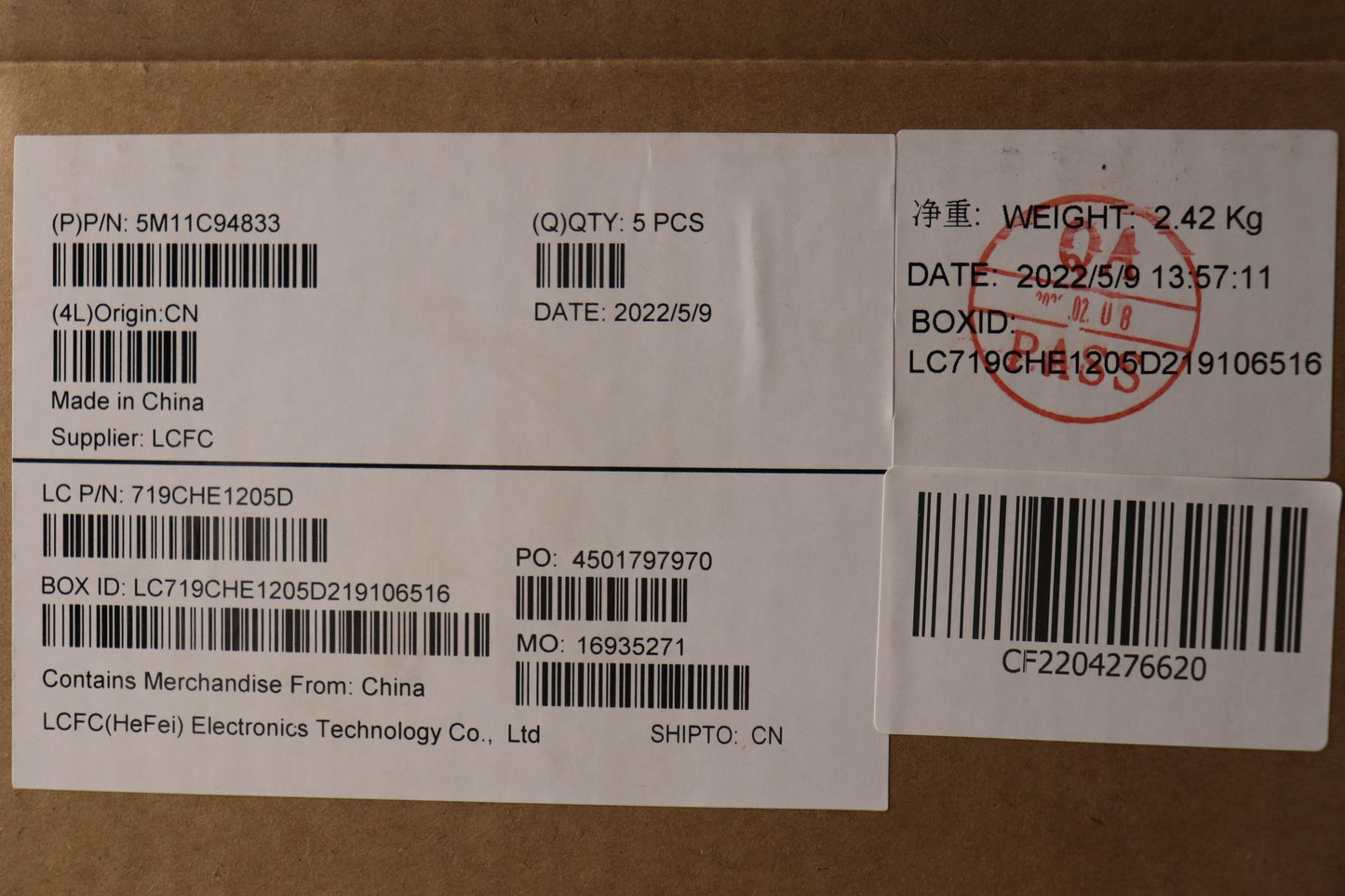 Lenovo Mech_Asm Fru Kbd W/C Cov Ild T - 5M11C94833