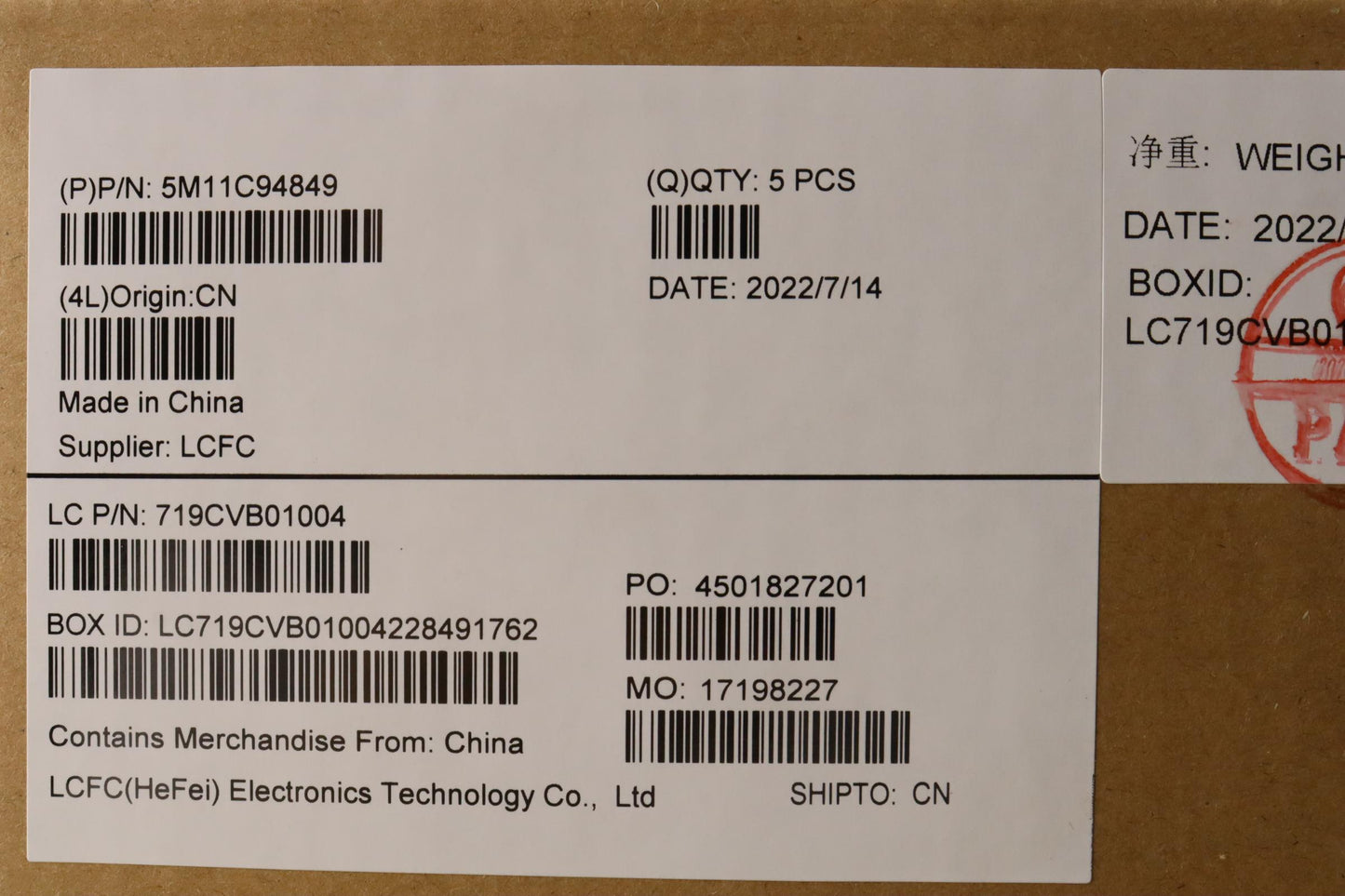 Lenovo Mech_Asm Fru Kb W/Cc Spa(Tra)F - 5M11C94849