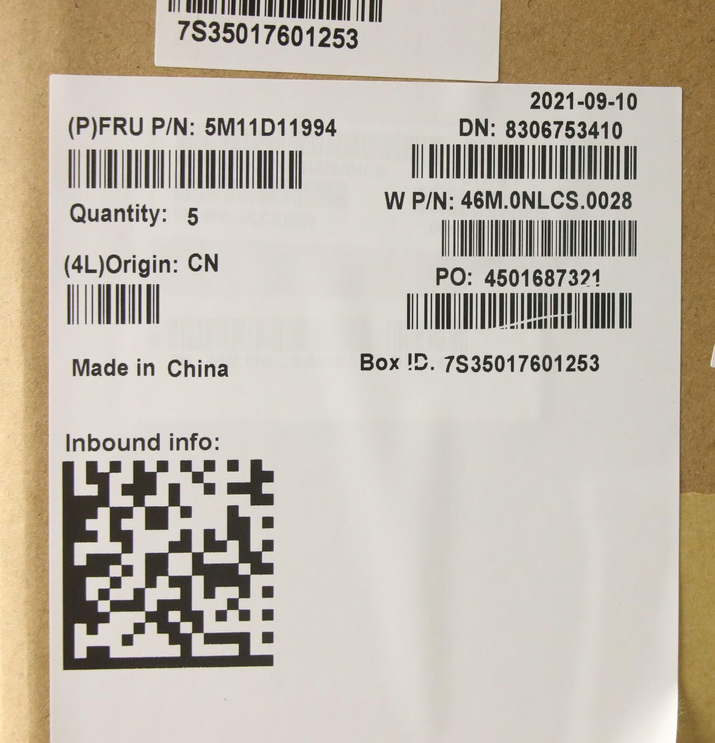 Lenovo Mech_Asm Noww C-Cvr+Cze/Slk Kb - 5M11D11994
