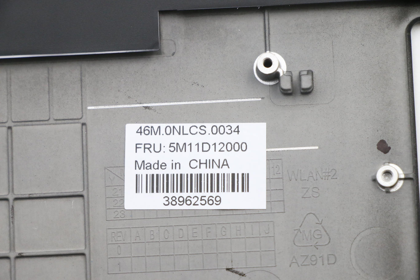 Lenovo Mech_Asm Noww C-Cvr+Eng Kb Asm - 5M11D12000