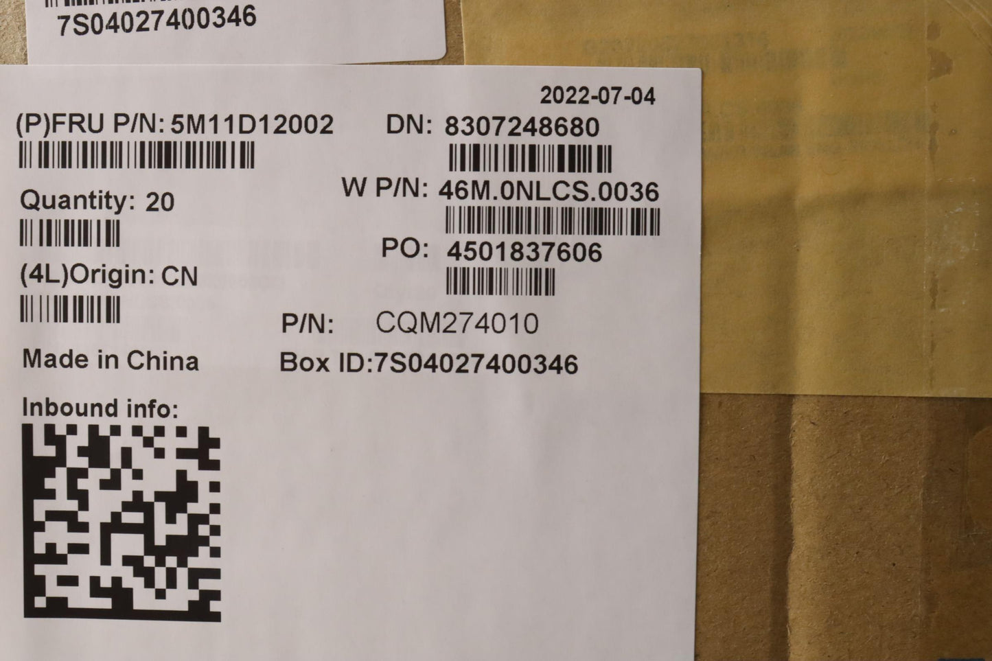 Lenovo Mech_Asm Noww C-Cvr+Eng Kb Asm - 5M11D12002