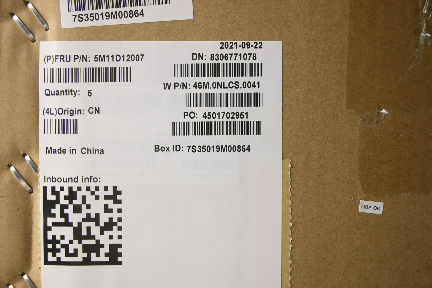 Lenovo Mech_Asm Noww C-Cvr+Euro Eng K - 5M11D12007