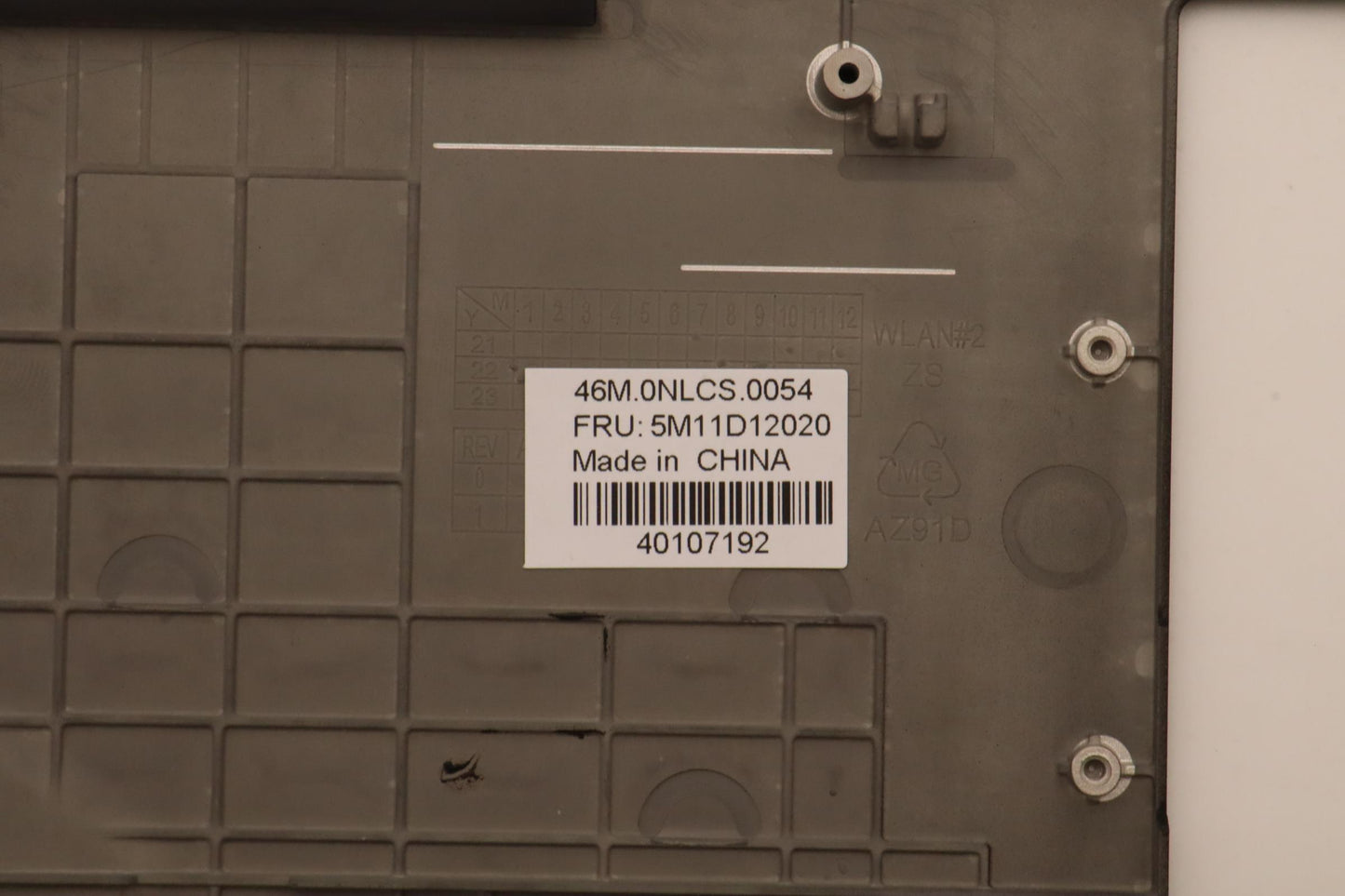Lenovo Mech_Asm Noww C-Cvr+Ger Kb Asm - 5M11D12020