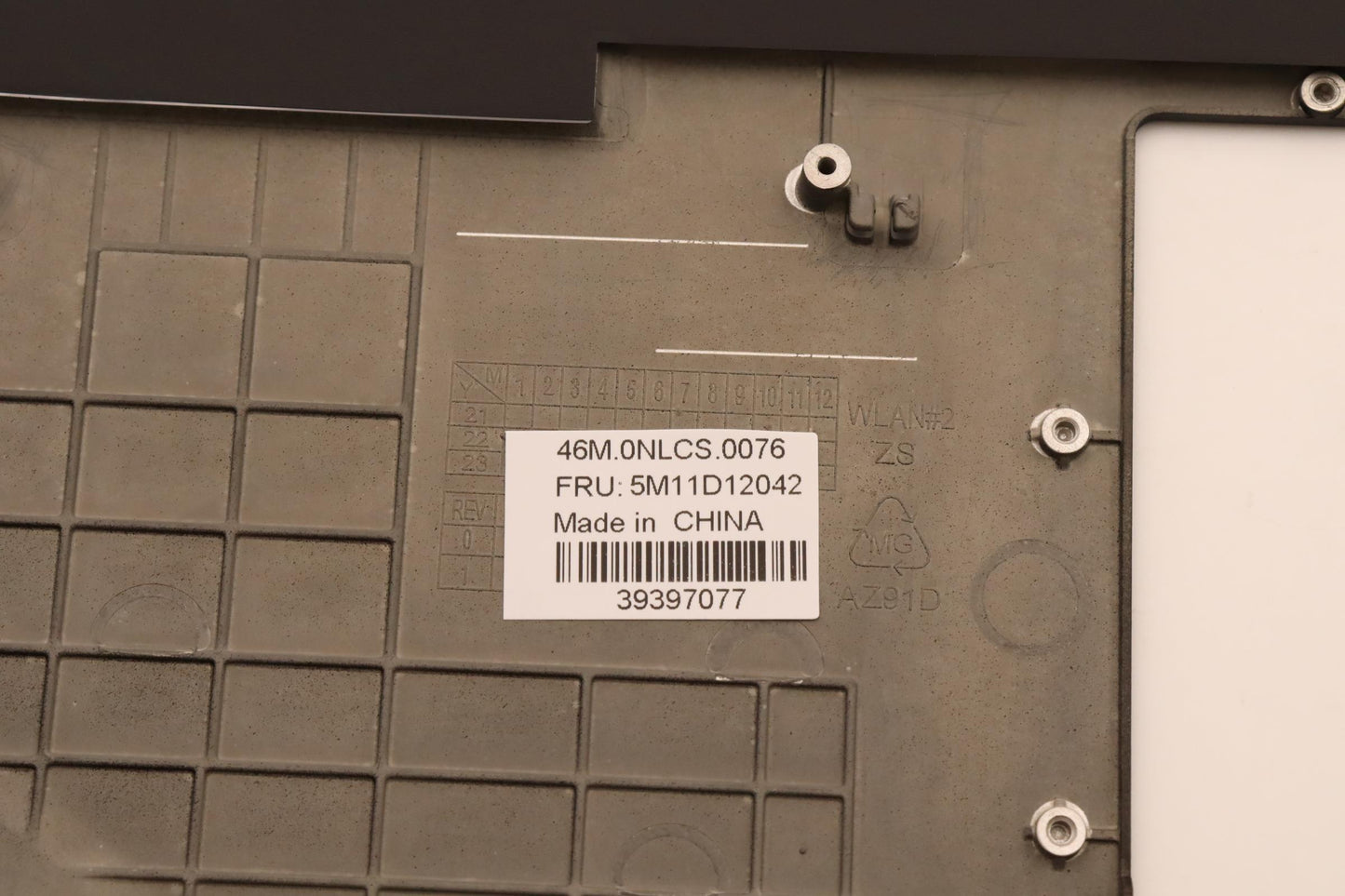 Lenovo Mech_Asm Noww C-Cvr+Ind Eng Kb - 5M11D12042