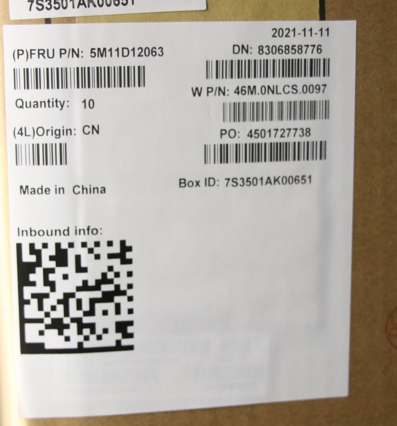 Lenovo Mech_Asm Noww C-Cvr+Nordic Kb - 5M11D12063