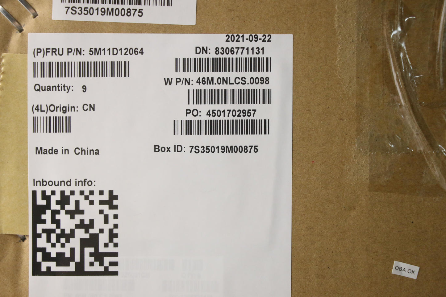 Lenovo Mech_Asm Noww C-Cvr+Nordic Kb - 5M11D12064