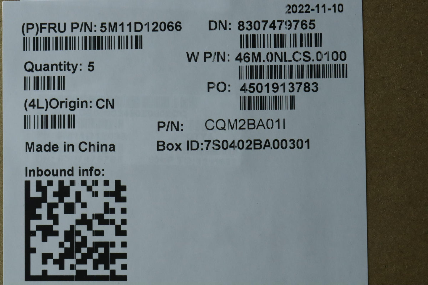 Lenovo Mech_Asm Noww C-Cvr+Nordic Kb - 5M11D12066