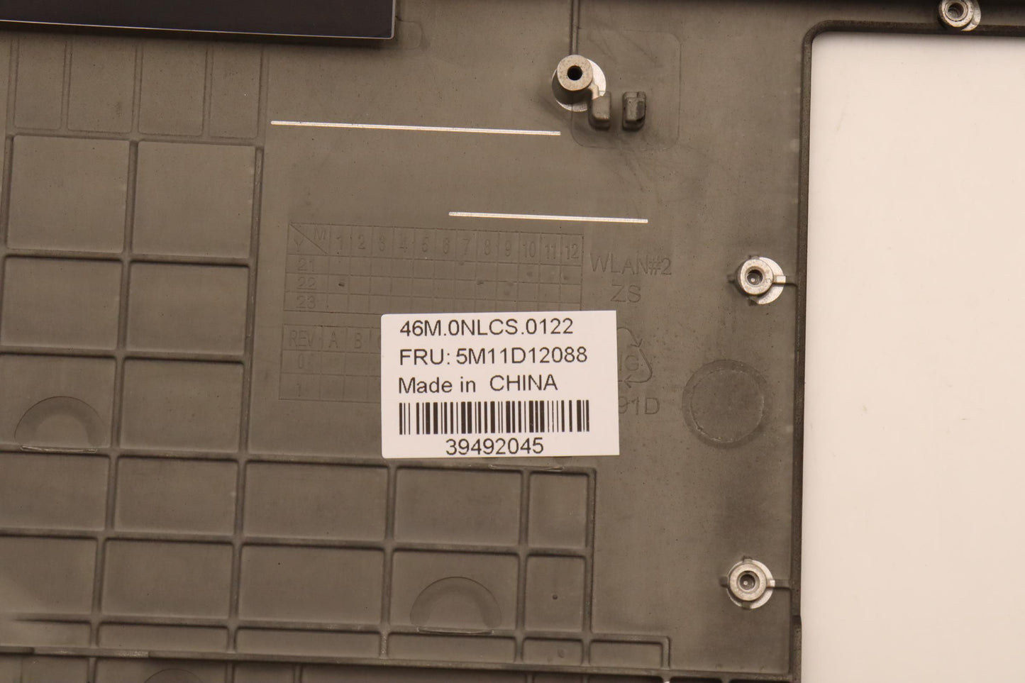 Lenovo Mech_Asm Noww C-Cvr+Sws Kb Asm - 5M11D12088