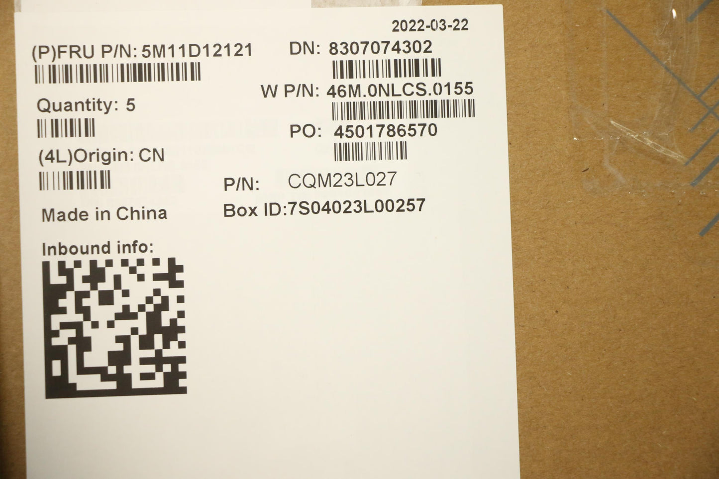 Lenovo Mech_Asm Ww C-Cvr+Ara Kb Asm,T - 5M11D12121