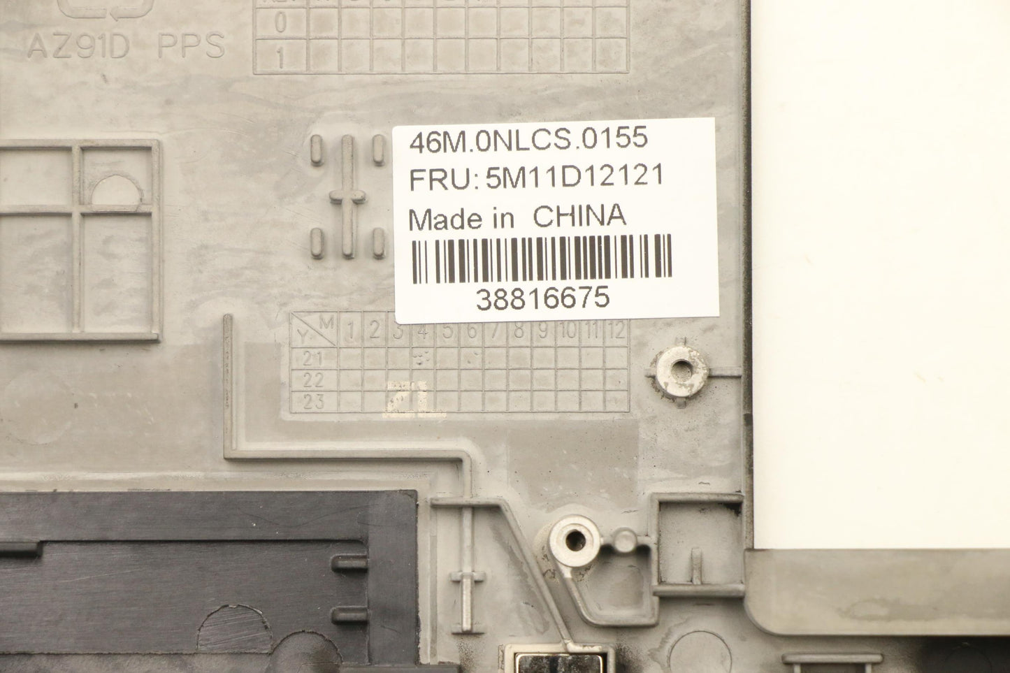 Lenovo Mech_Asm Ww C-Cvr+Ara Kb Asm,T - 5M11D12121