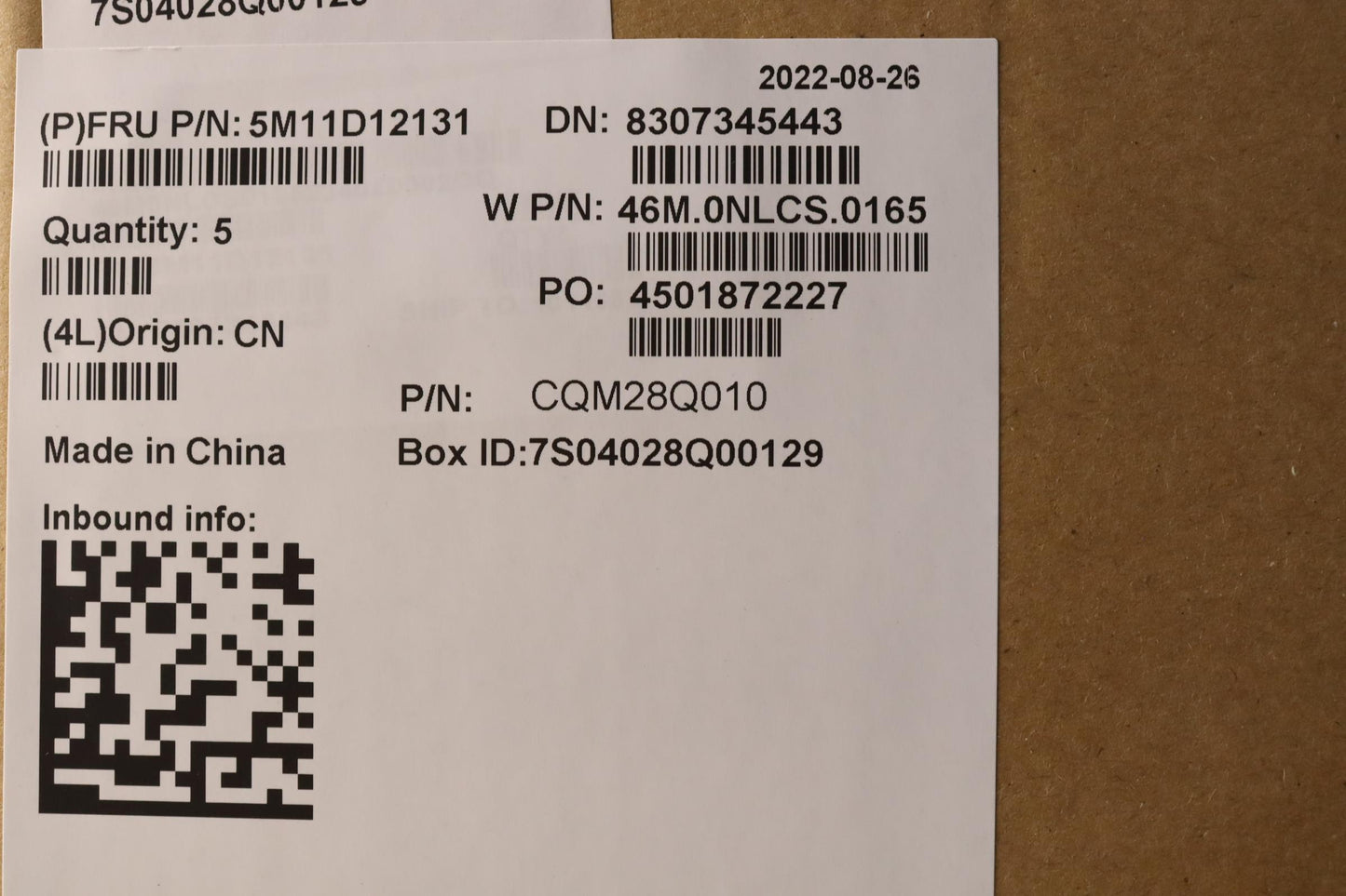 Lenovo Mech_Asm Ww C-Cvr+Bul Kb Asm,C - 5M11D12131